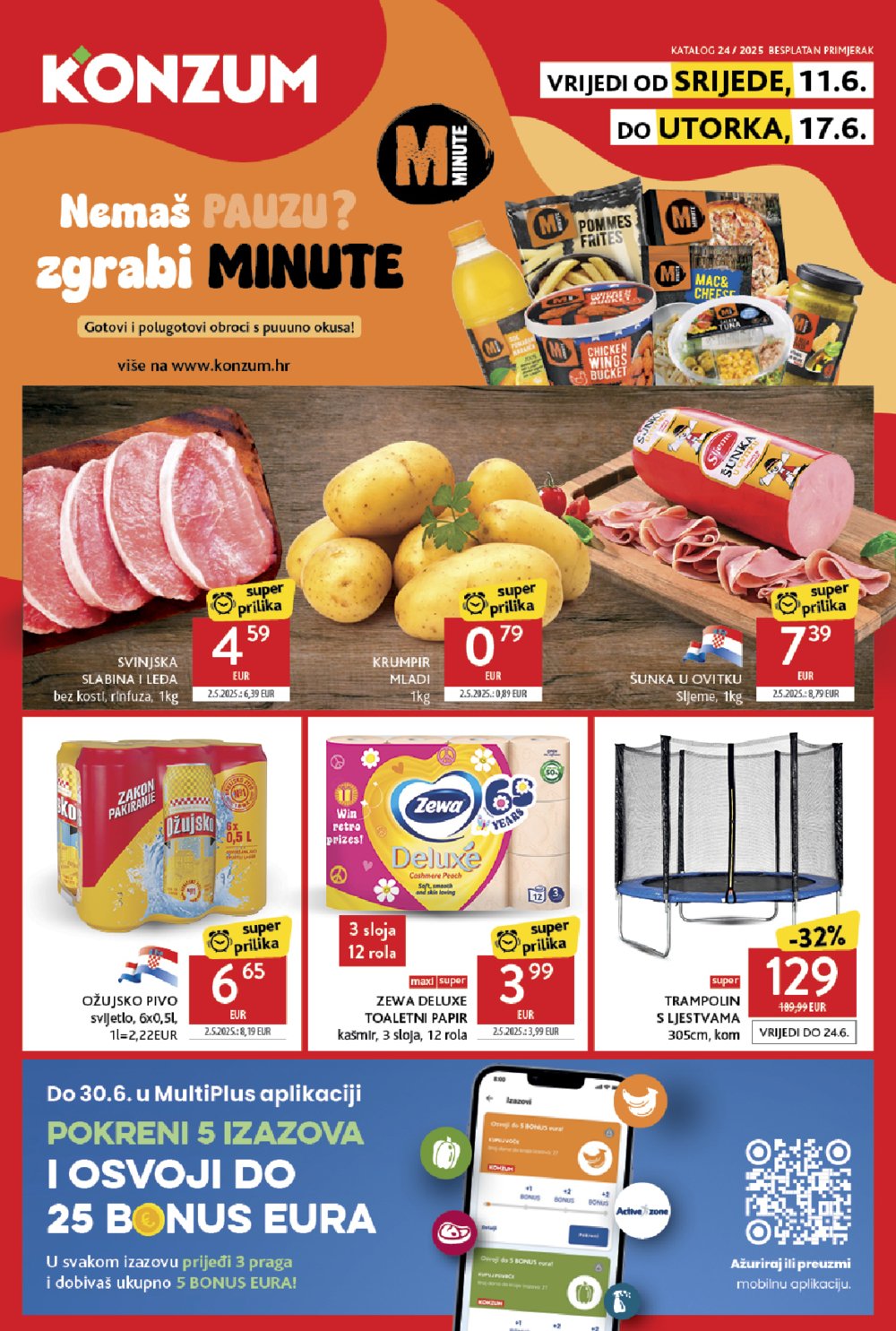 Konzum katalog akcija 11.06.-17.06.2025.