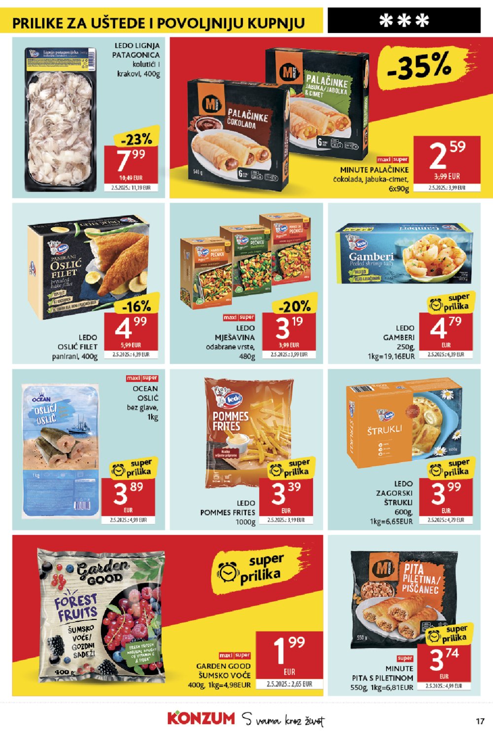 Konzum katalog akcija 11.06.-17.06.2025.