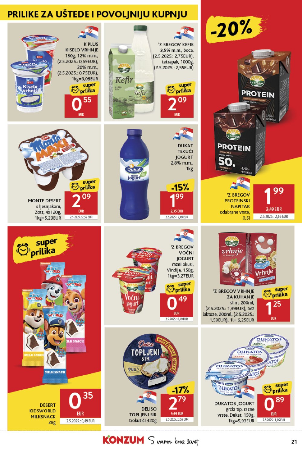 Konzum katalog akcija 11.06.-17.06.2025.