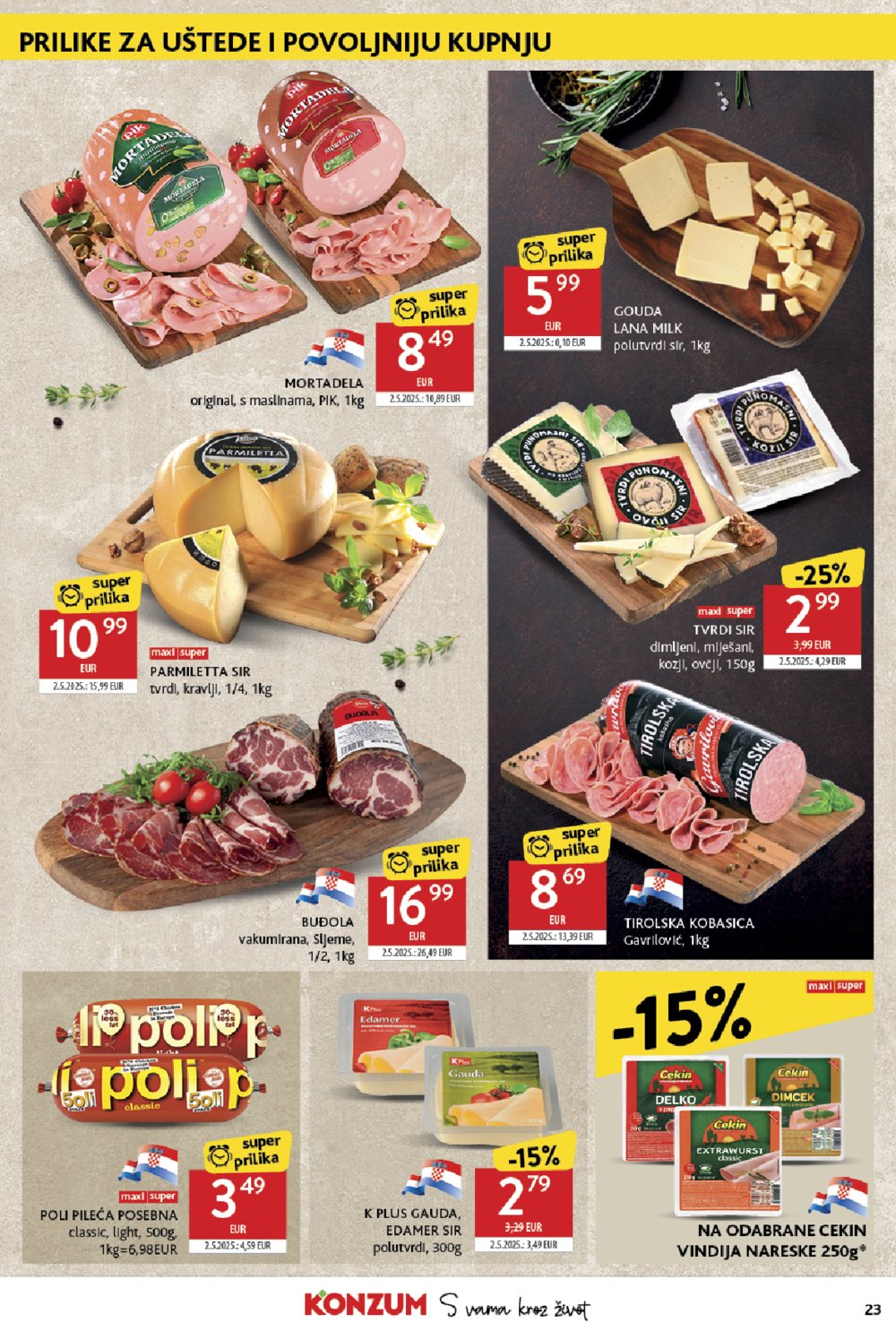 Konzum katalog akcija 11.06.-17.06.2025.