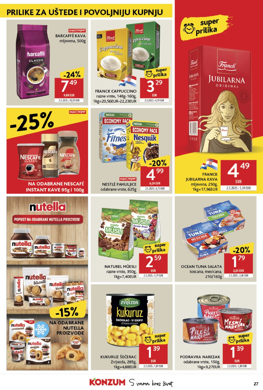 Konzum katalog akcija 11.06.-17.06.2025.