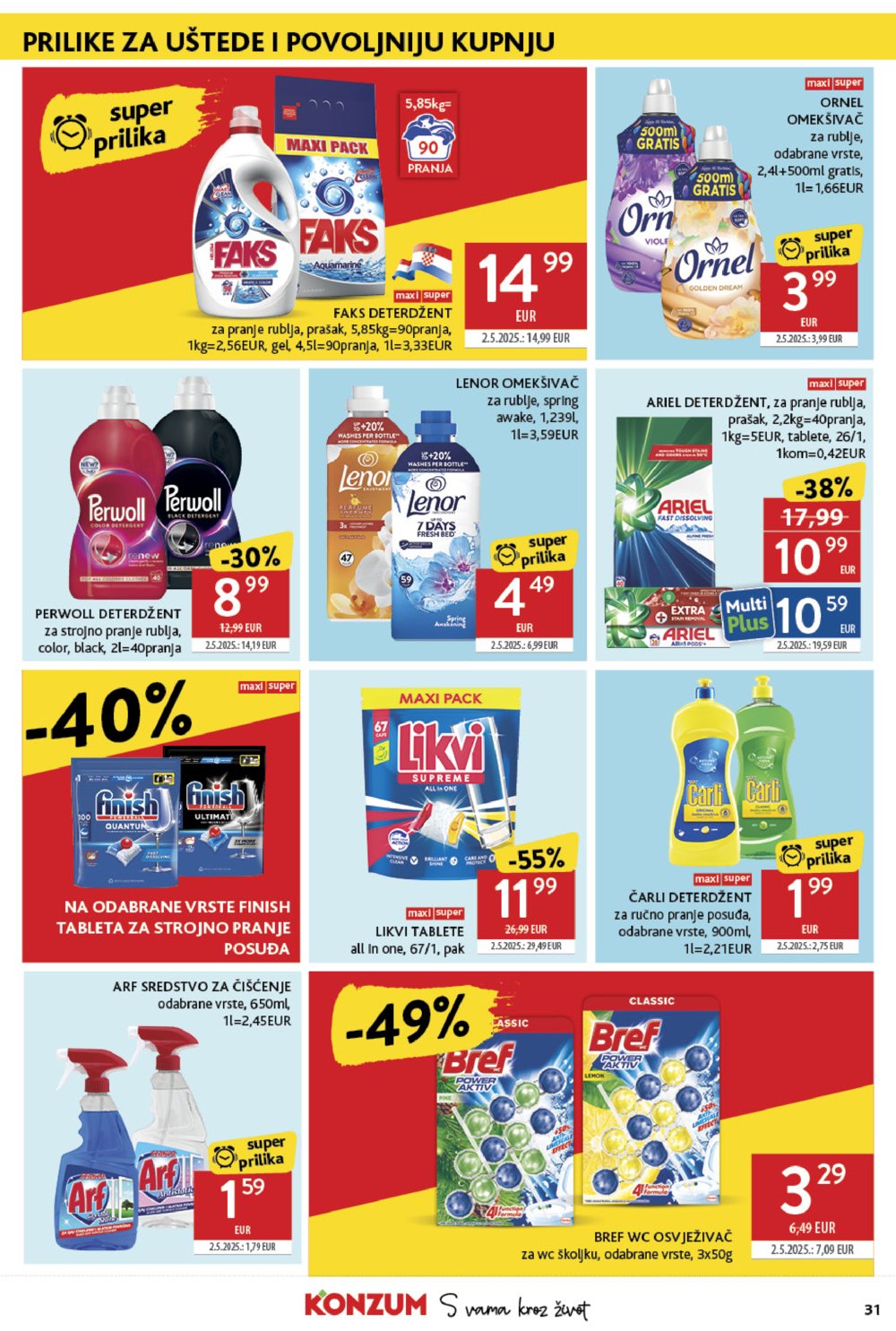 Konzum katalog akcija 11.06.-17.06.2025.