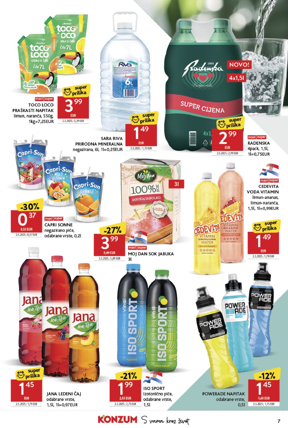 Konzum katalog akcija 11.06.-17.06.2025.