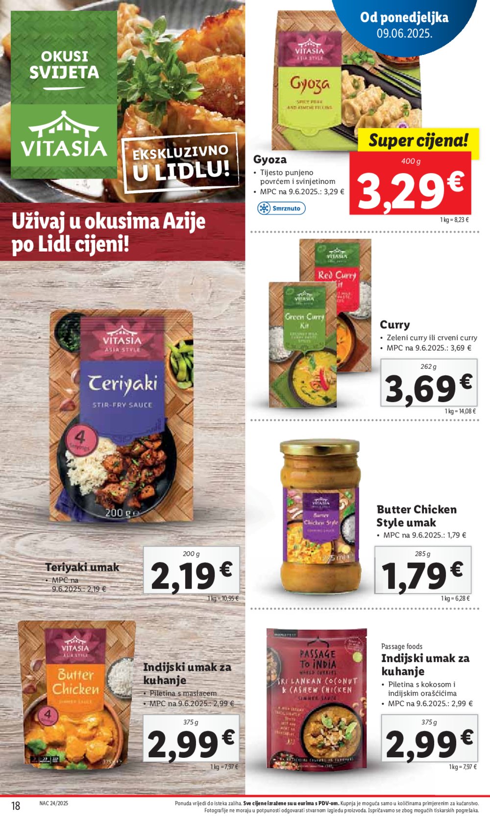 Lidl super ponuda od ponedjeljka 09.06. - 15.06.2025.2025.