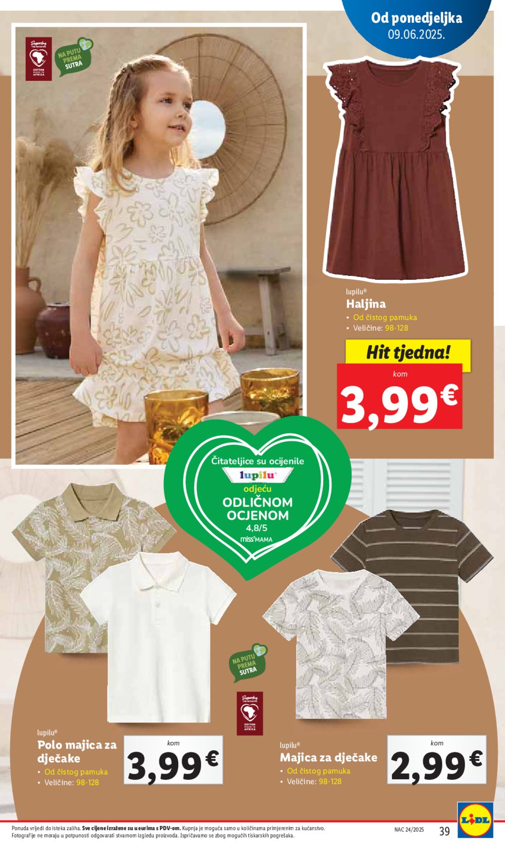 Lidl super ponuda od ponedjeljka 09.06. - 15.06.2025.2025.