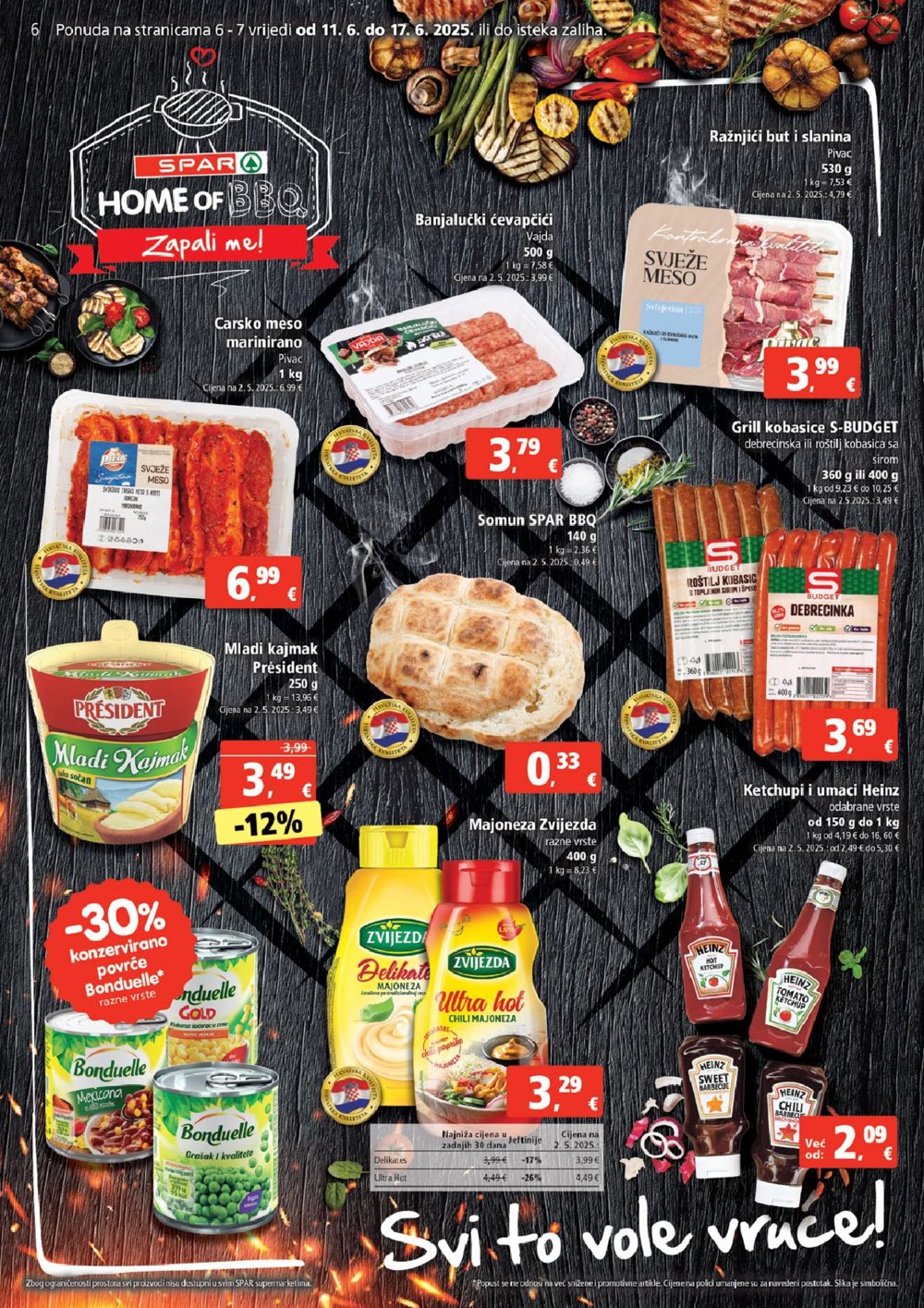 SPAR katalog Akcija 11.06.-17.06.2025.