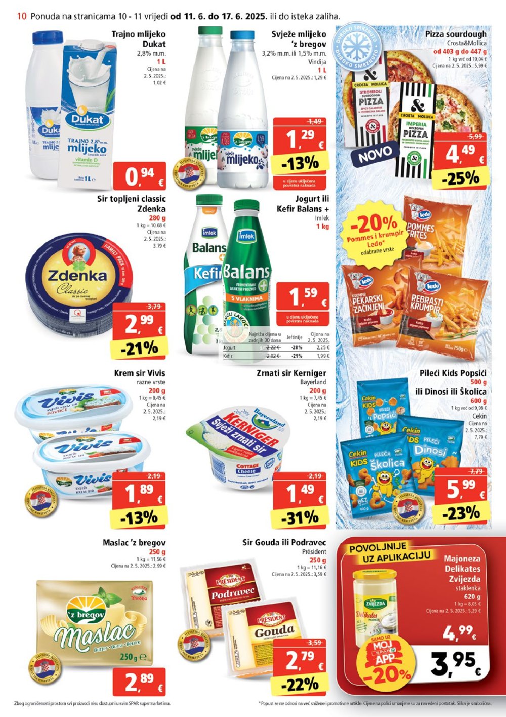 SPAR katalog Akcija 11.06.-17.06.2025.