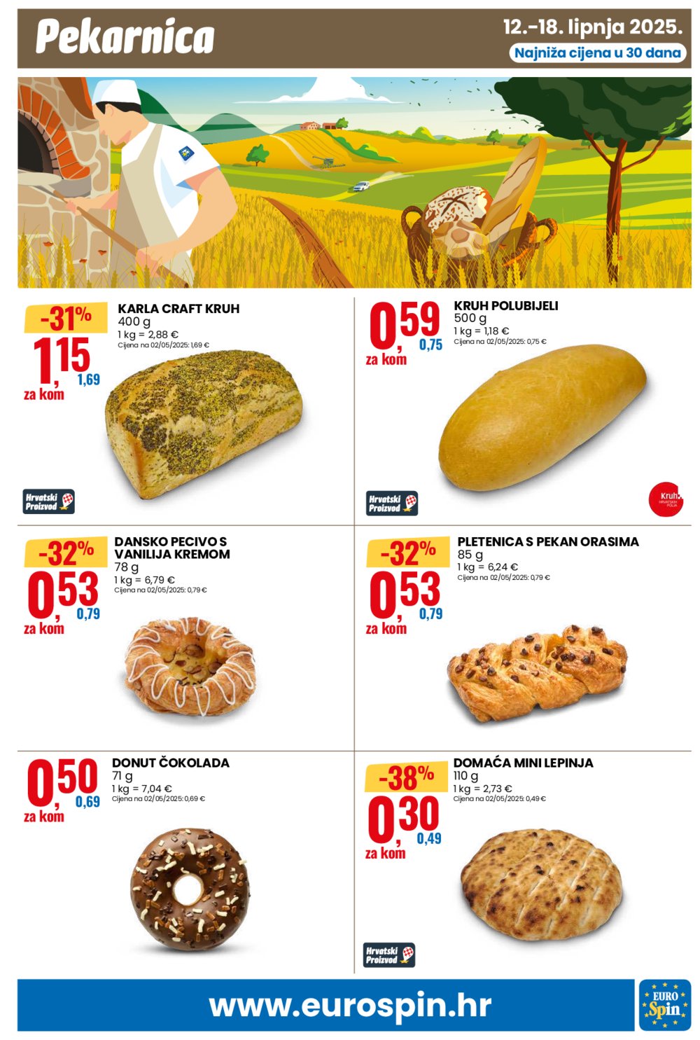 Eurospin katalog Akcija 12.06.-18.06.2025.