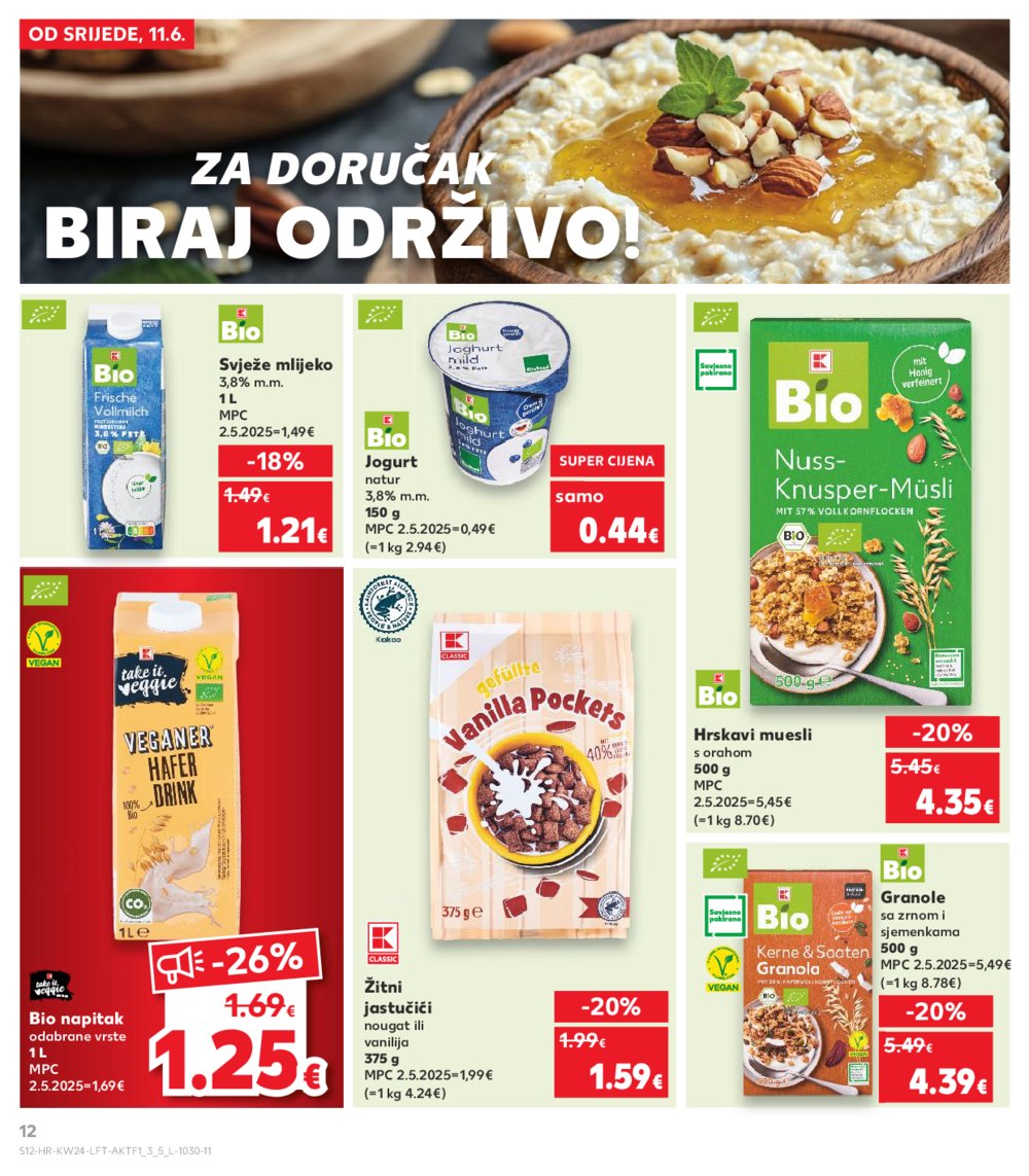 Kaufland katalog Akcija 11.06.-17.06.2025. Odabrane poslovnice
