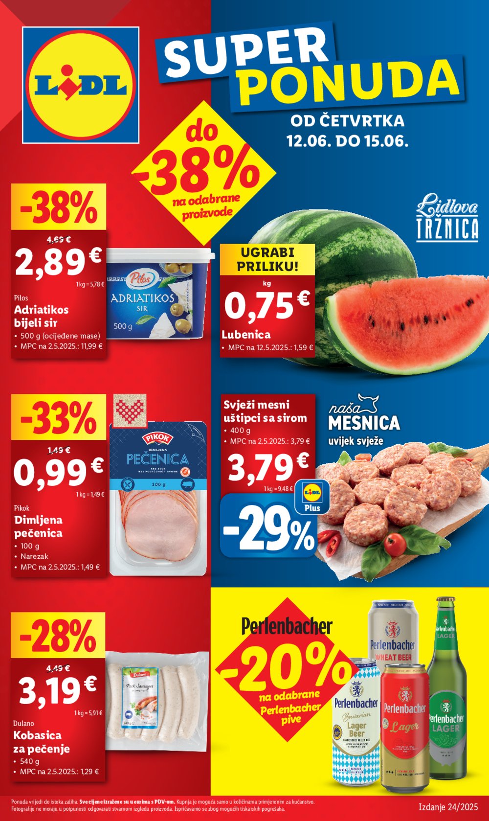 Lidl katalog super ponuda od četvrtka 12.06.-15.06.2025.