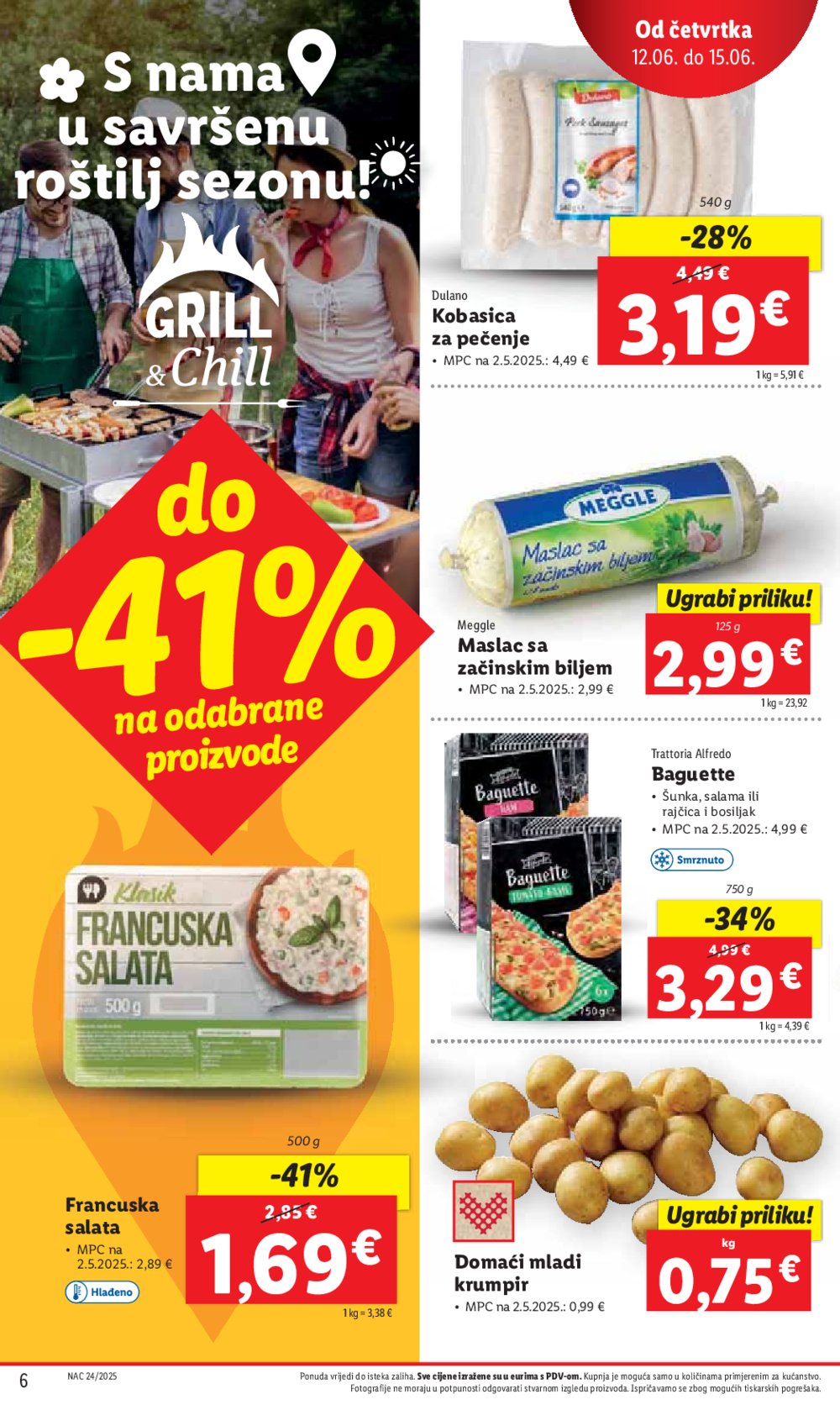 Lidl katalog super ponuda od četvrtka 12.06.-15.06.2025.