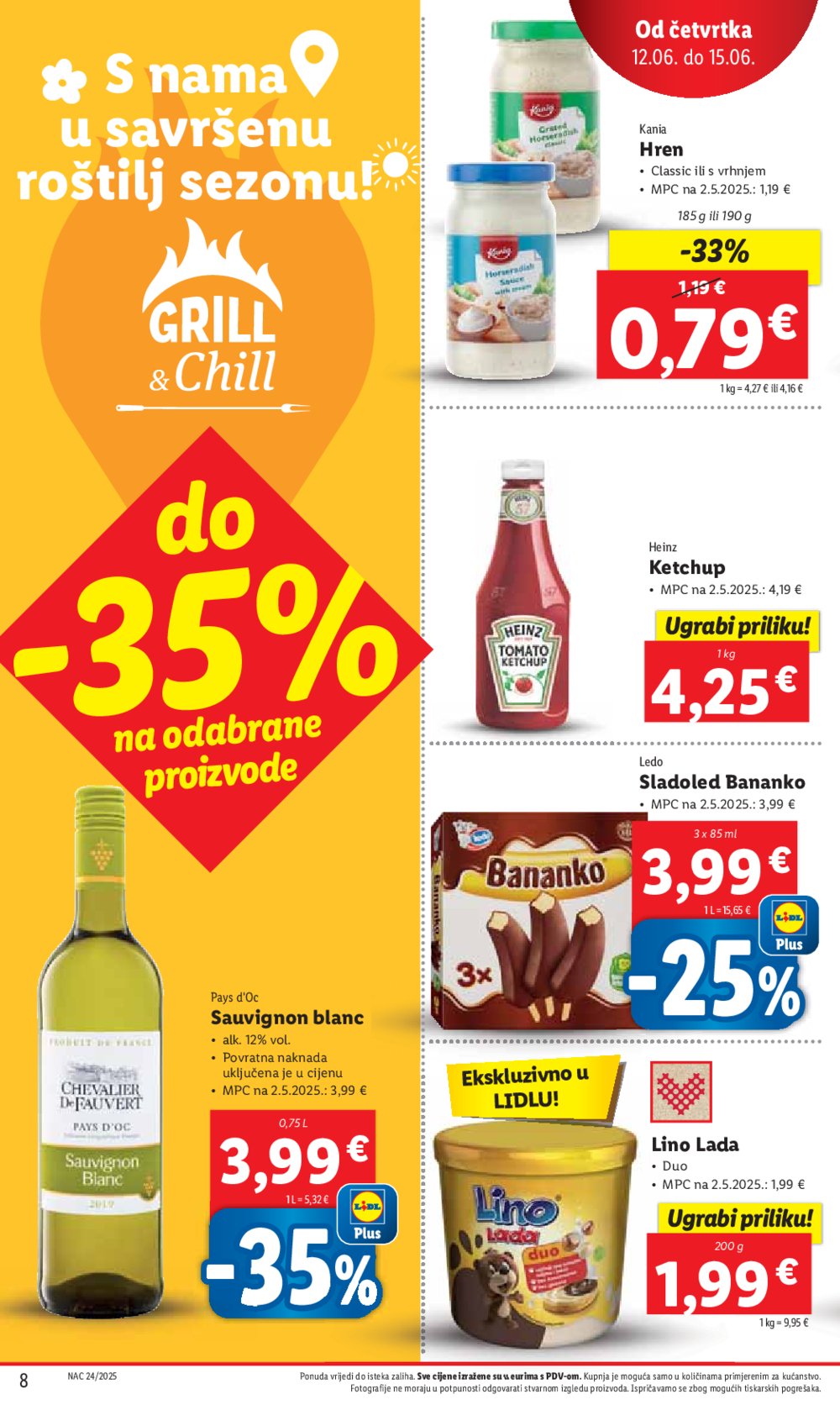 Lidl katalog super ponuda od četvrtka 12.06.-15.06.2025.