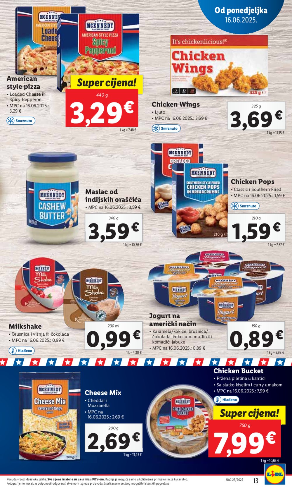 Lidl katalog Super ponuda od ponedjeljka 16.06.-22.06.2025.