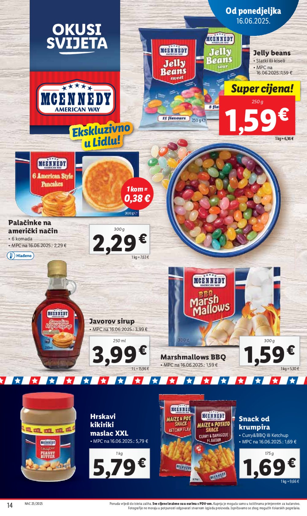 Lidl katalog Super ponuda od ponedjeljka 16.06.-22.06.2025.