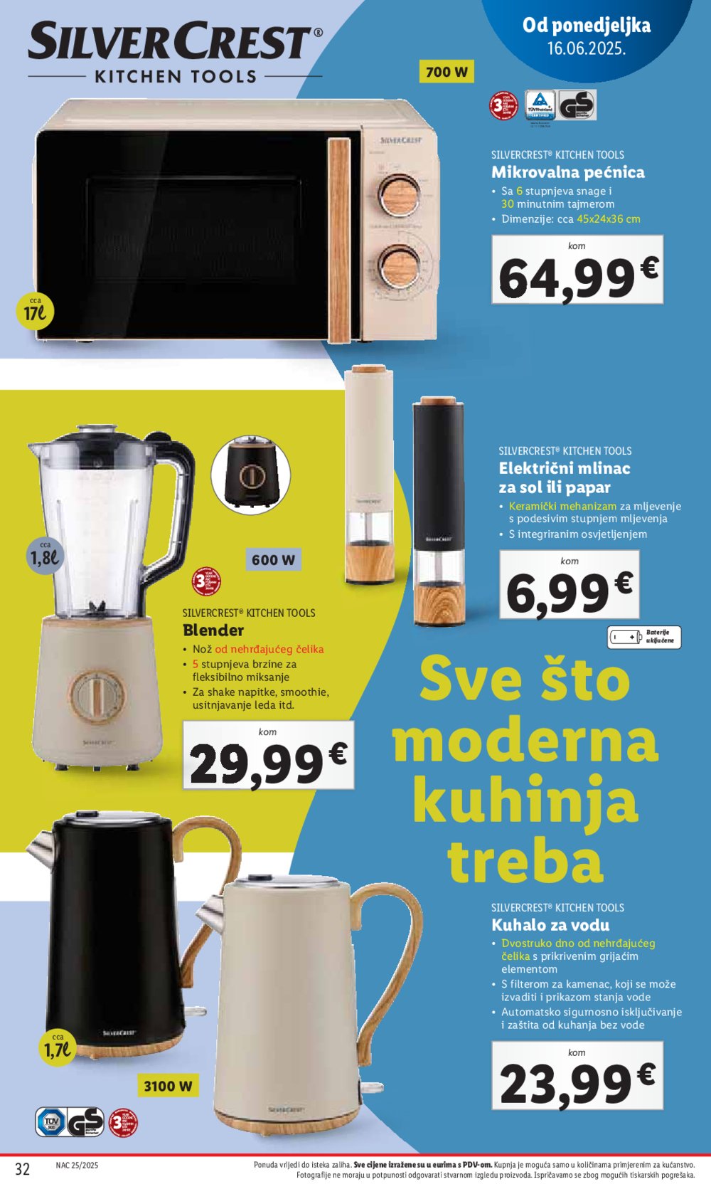 Lidl katalog Super ponuda od ponedjeljka 16.06.-22.06.2025.