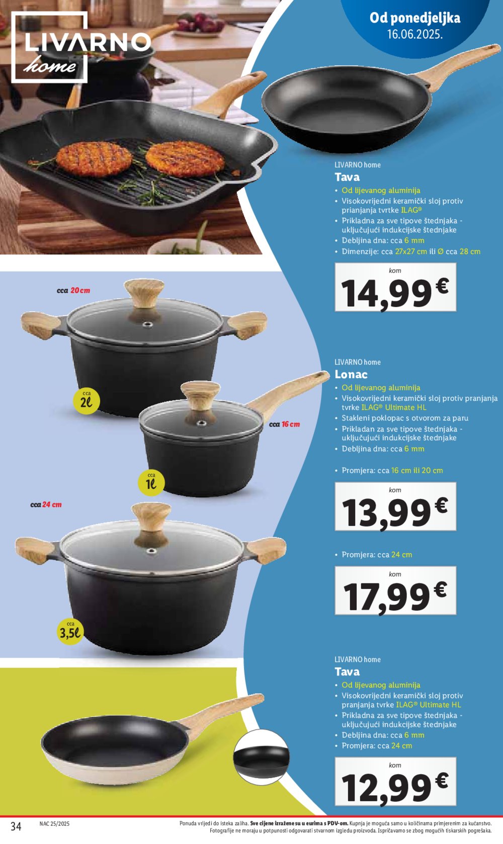 Lidl katalog Super ponuda od ponedjeljka 16.06.-22.06.2025.