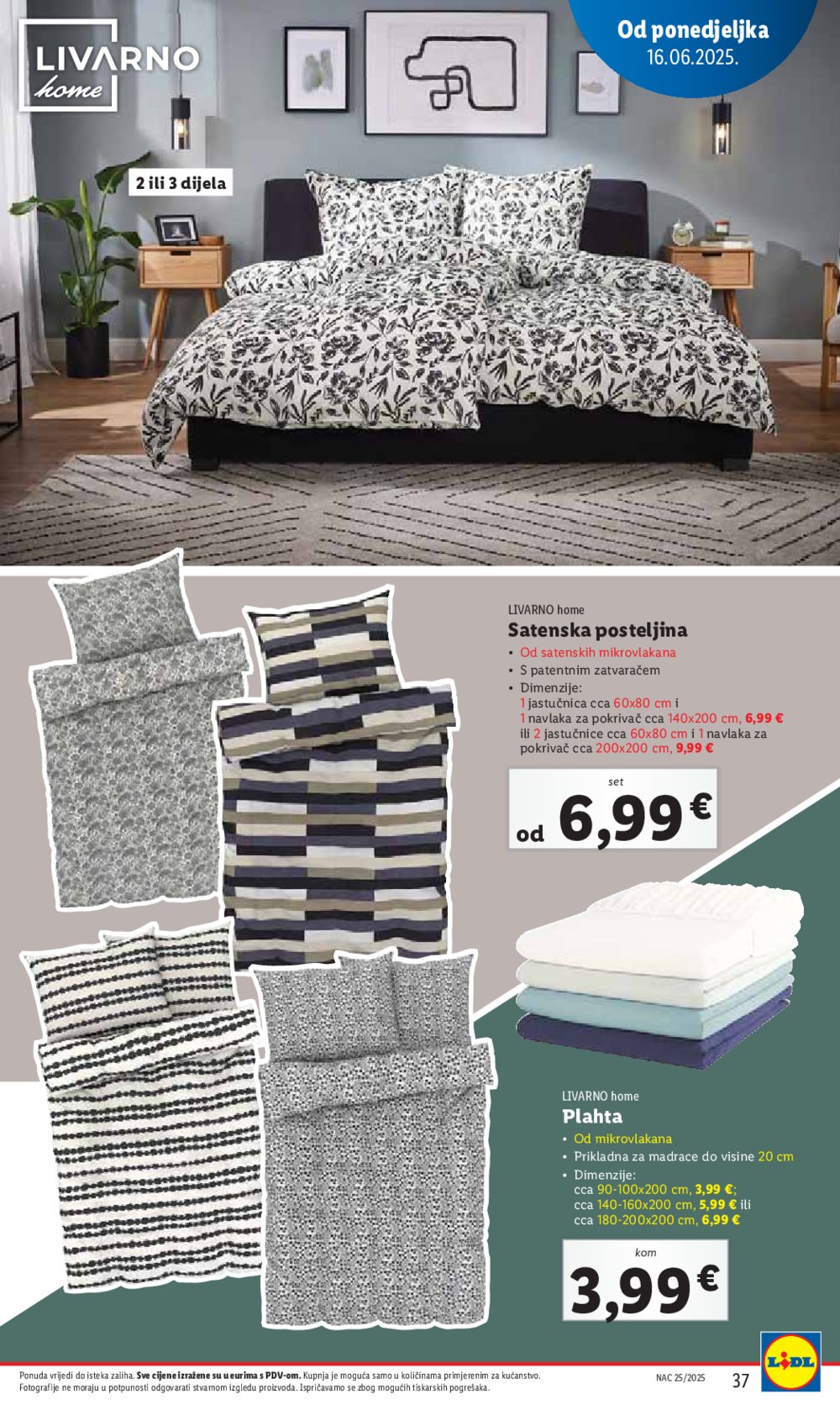 Lidl katalog Super ponuda od ponedjeljka 16.06.-22.06.2025.