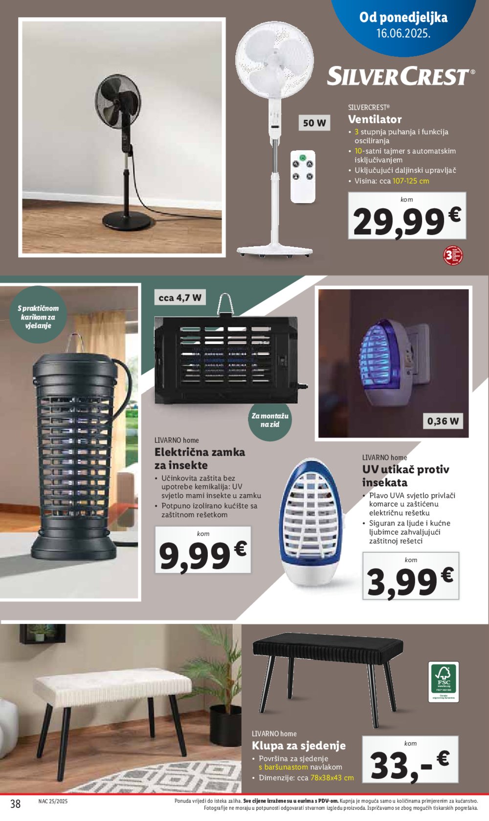 Lidl katalog Super ponuda od ponedjeljka 16.06.-22.06.2025.