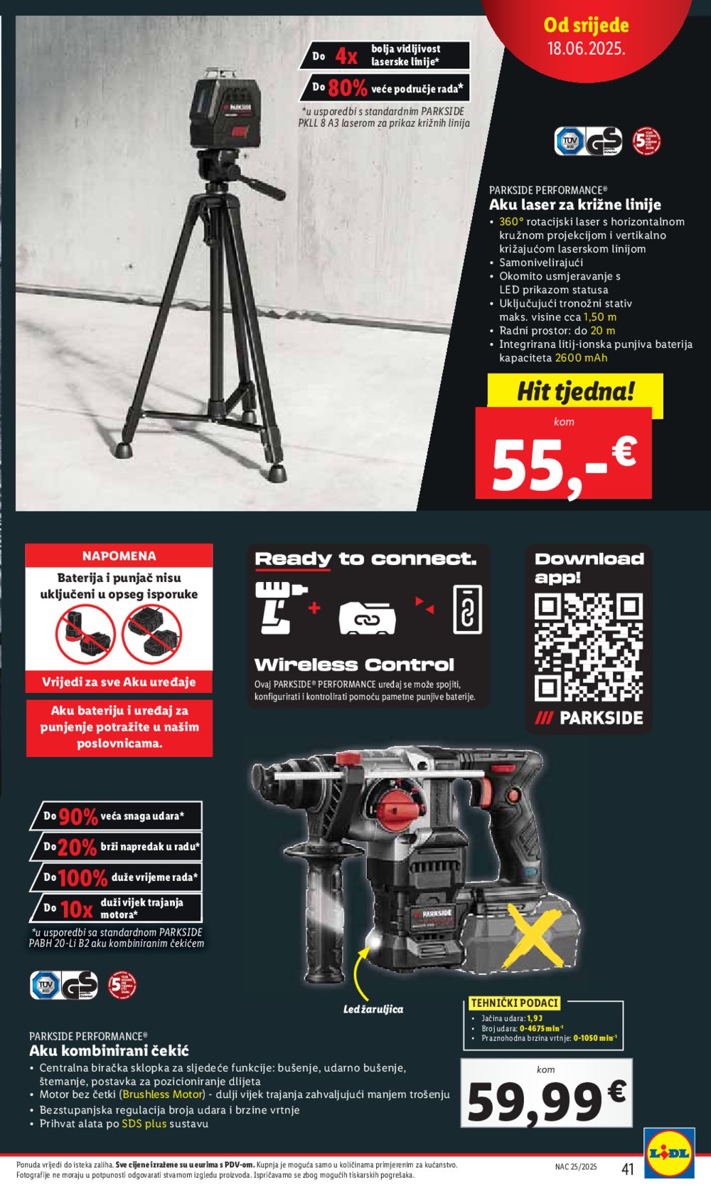Lidl katalog Super ponuda od ponedjeljka 16.06.-22.06.2025.