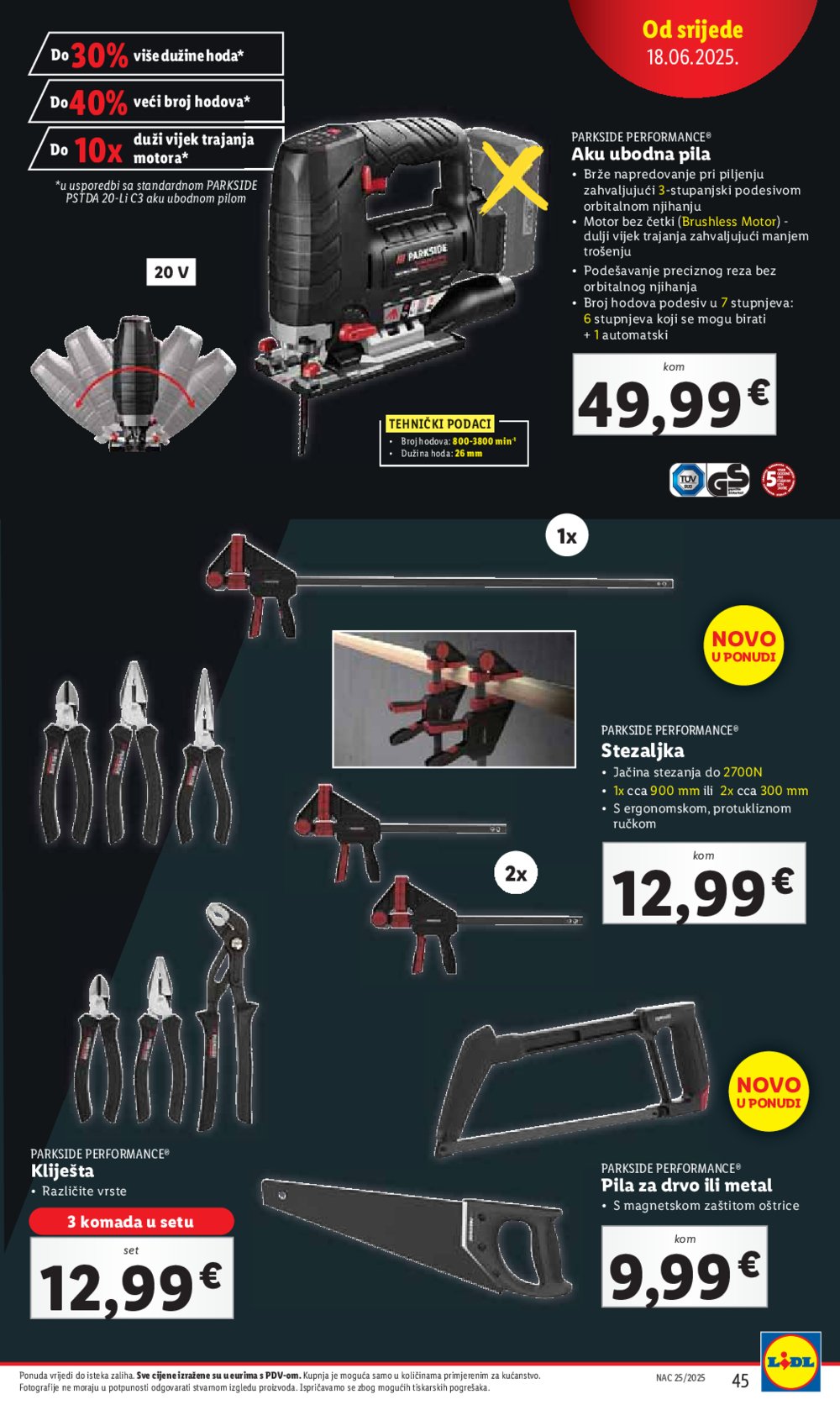 Lidl katalog Super ponuda od ponedjeljka 16.06.-22.06.2025.