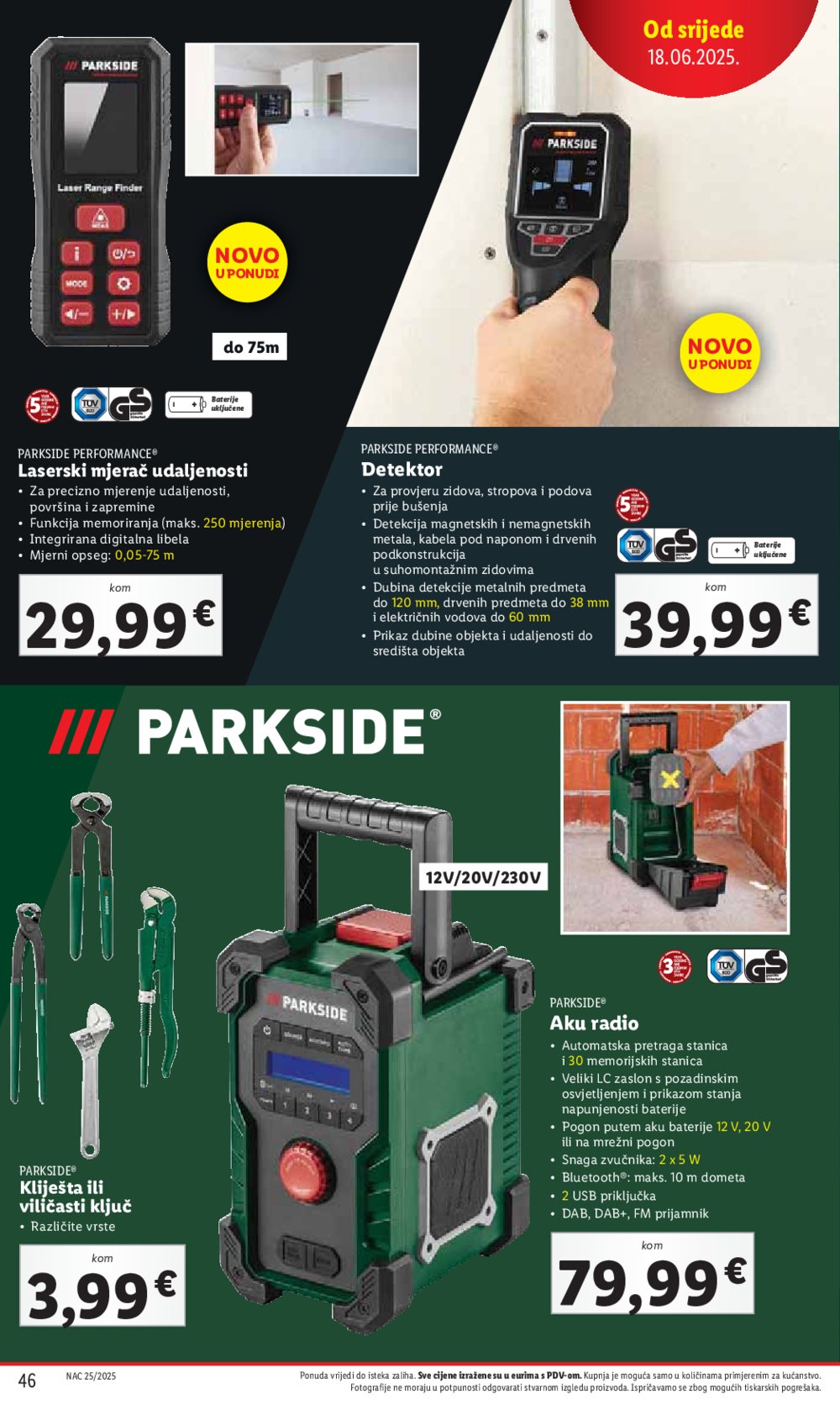 Lidl katalog Super ponuda od ponedjeljka 16.06.-22.06.2025.