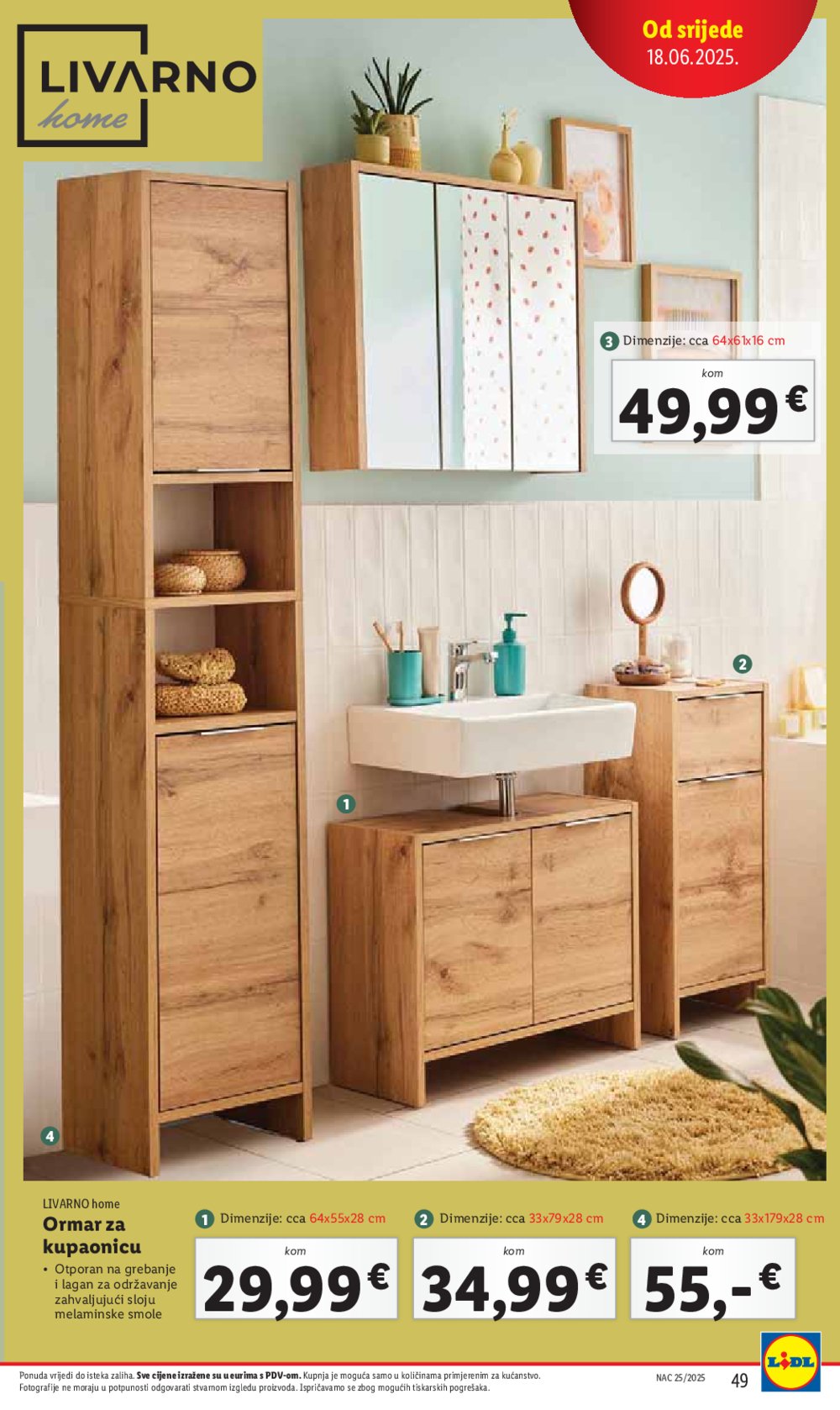 Lidl katalog Super ponuda od ponedjeljka 16.06.-22.06.2025.