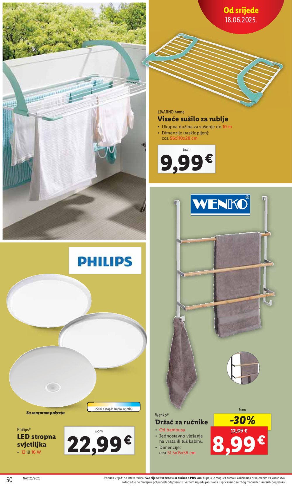Lidl katalog Super ponuda od ponedjeljka 16.06.-22.06.2025.