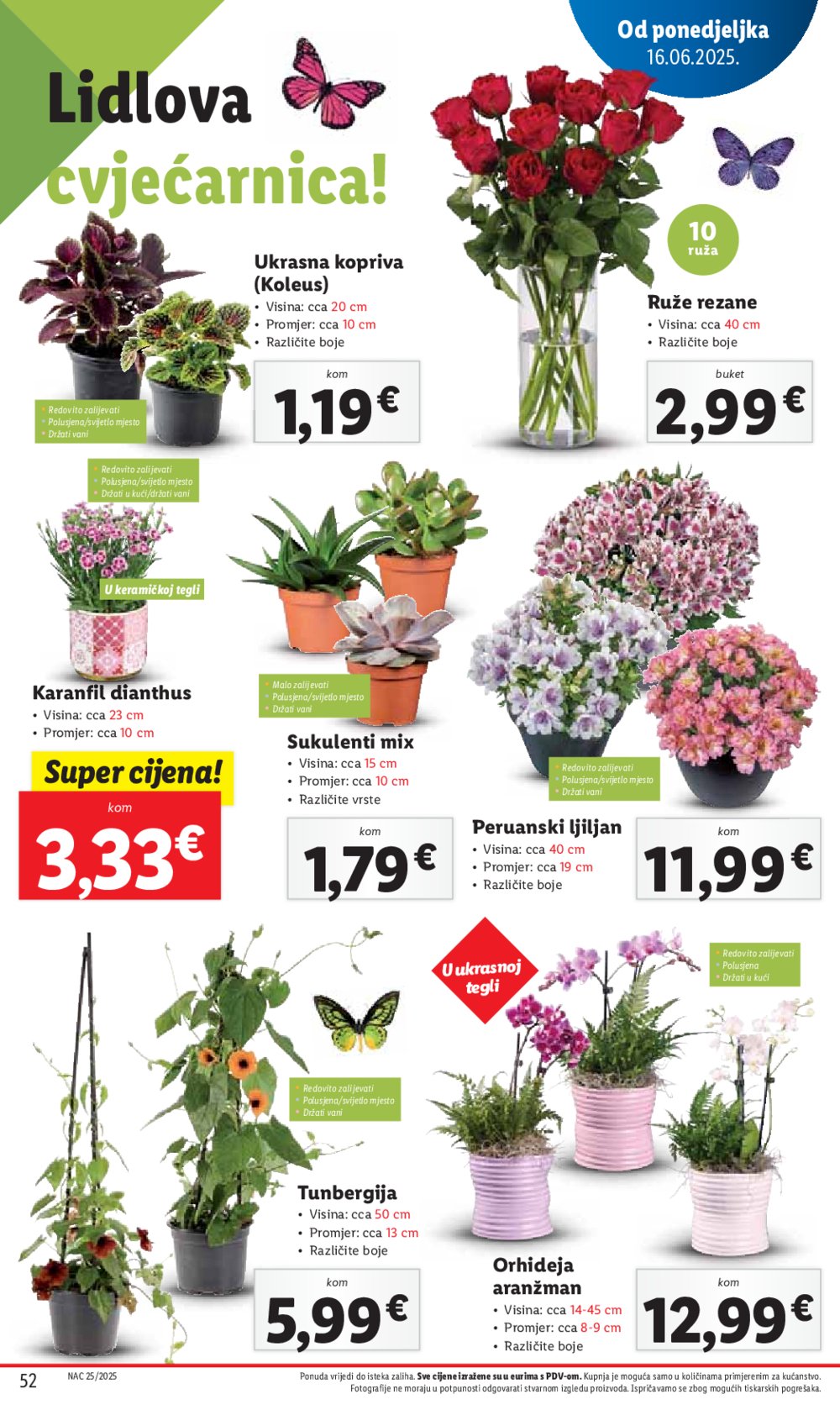 Lidl katalog Super ponuda od ponedjeljka 16.06.-22.06.2025.
