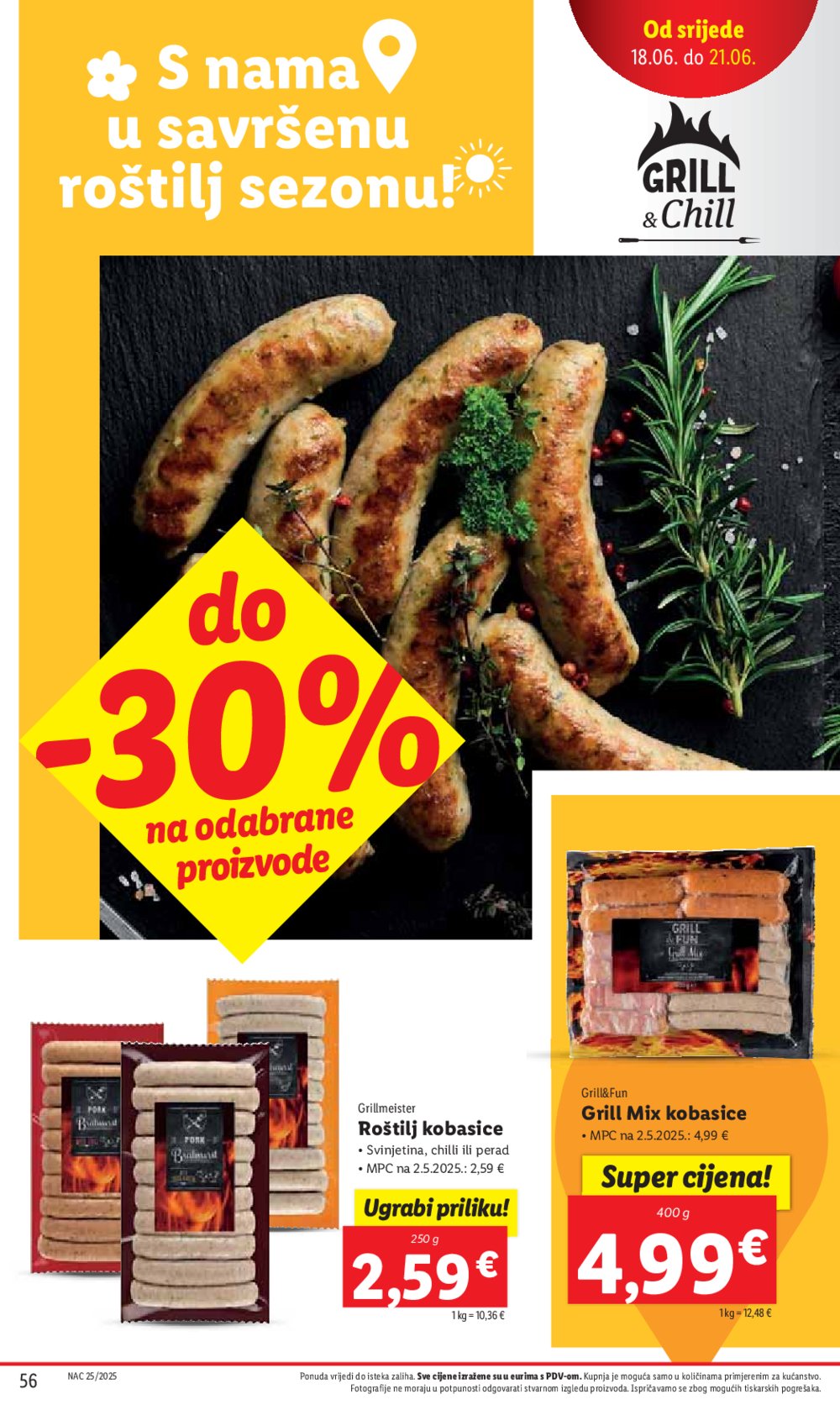 Lidl katalog Super ponuda od ponedjeljka 16.06.-22.06.2025.