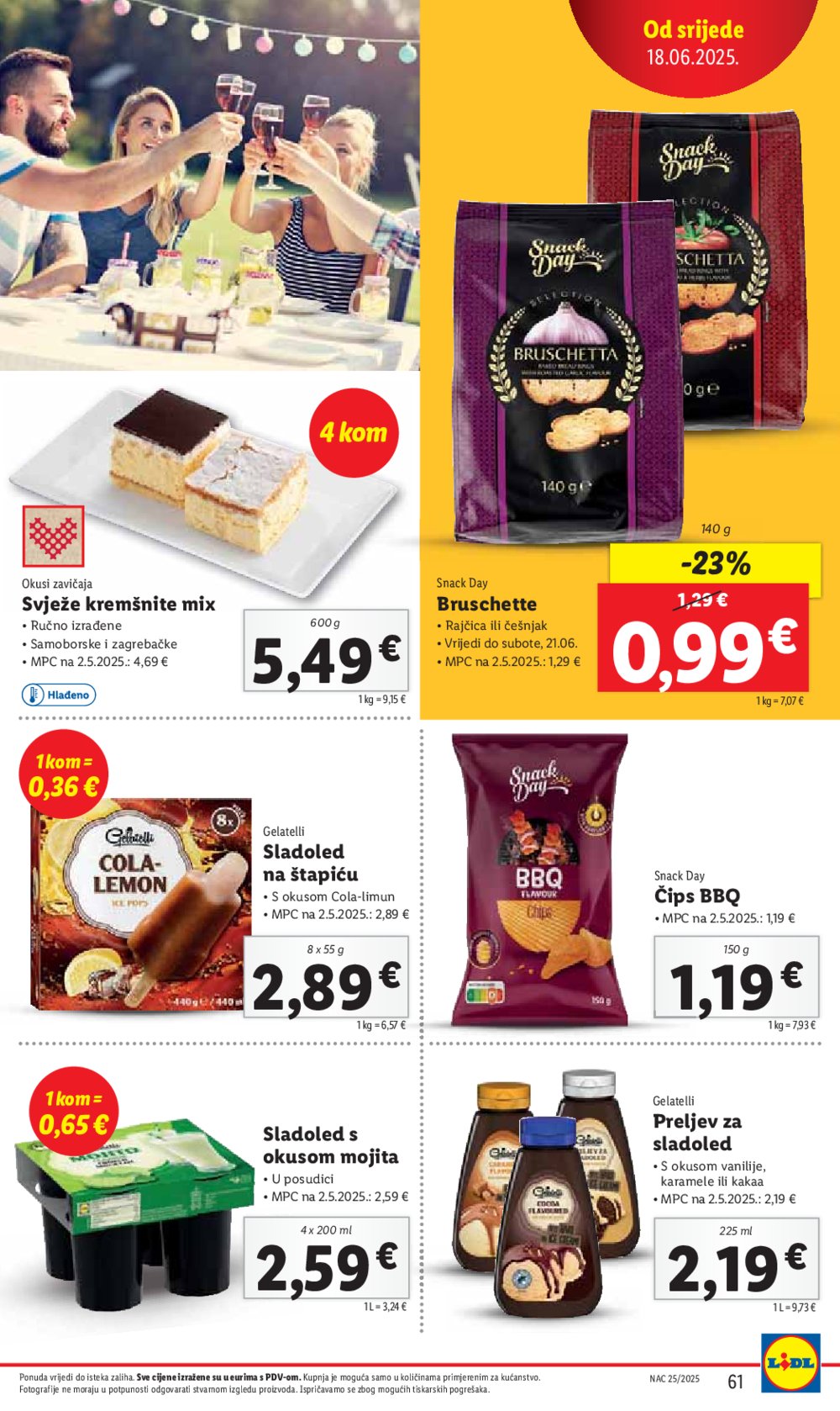 Lidl katalog Super ponuda od ponedjeljka 16.06.-22.06.2025.
