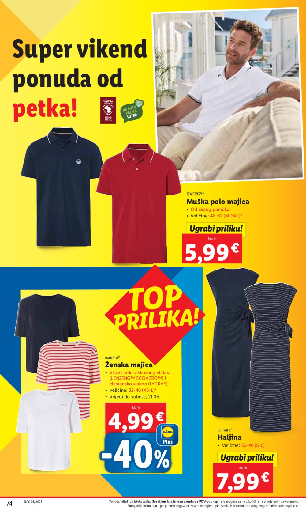 Lidl katalog Super ponuda od ponedjeljka 16.06.-22.06.2025.