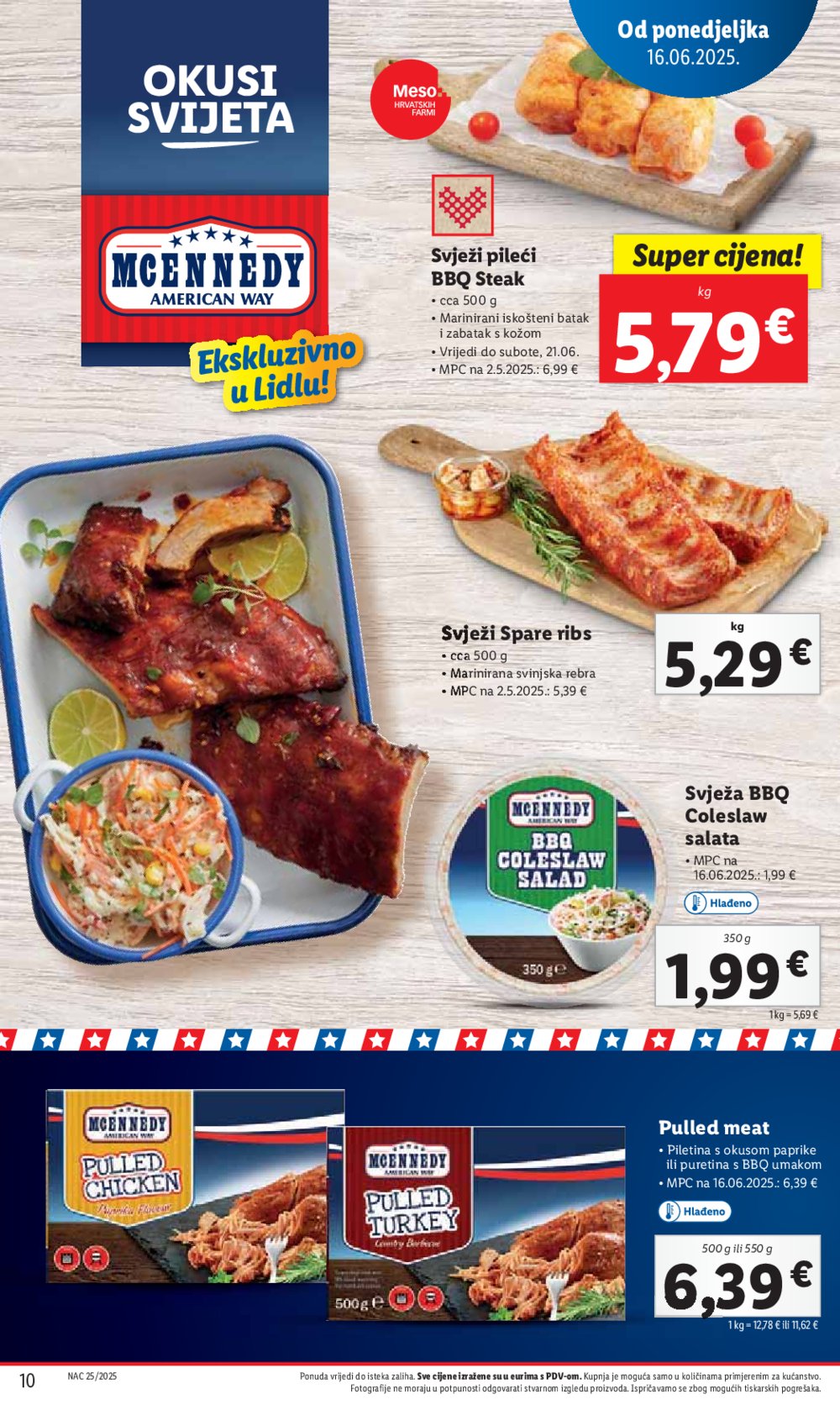 Lidl katalog Super ponuda od ponedjeljka 16.06.-22.06.2025.