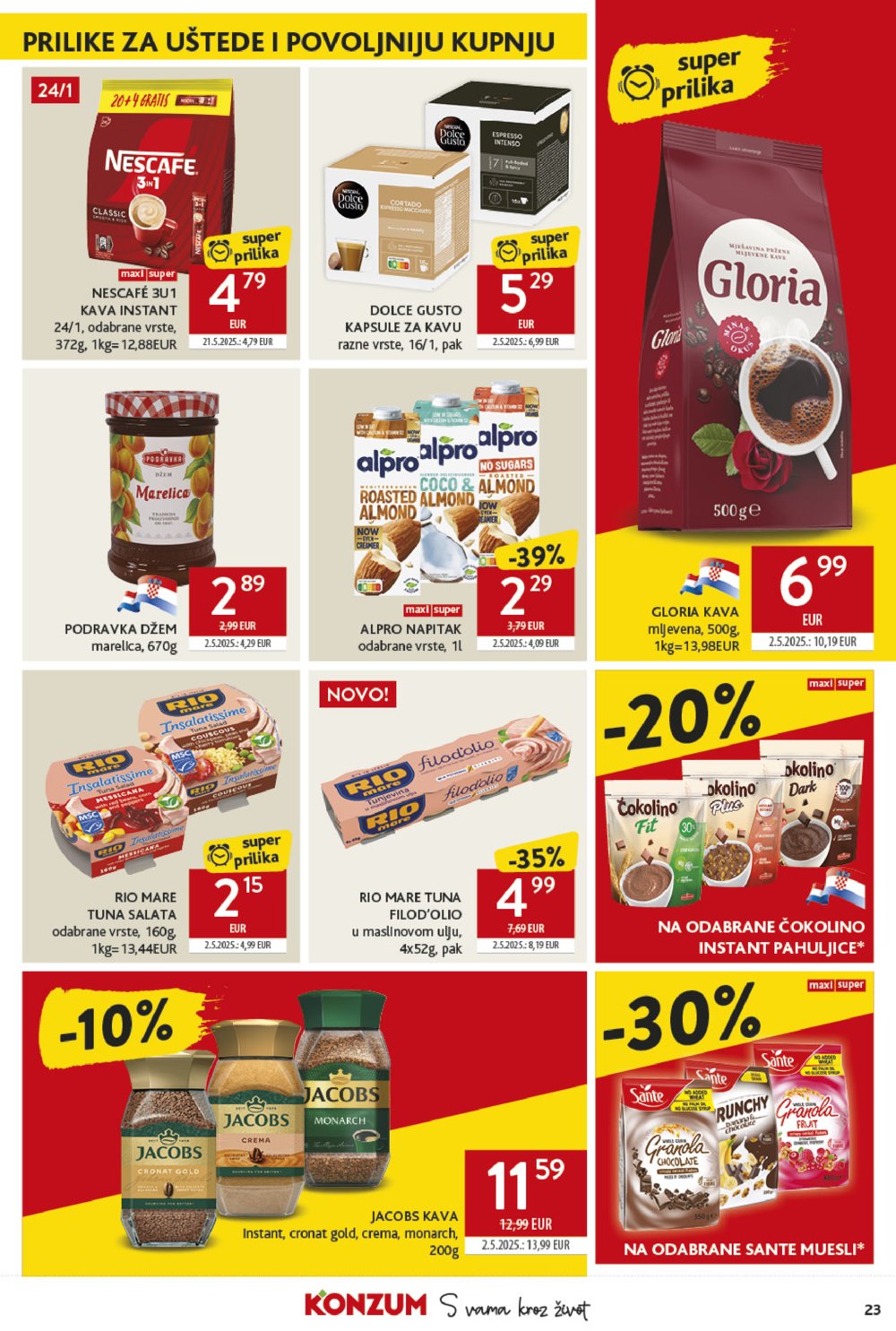 Konzum katalog Akcija 18.06.-24.06.2025.