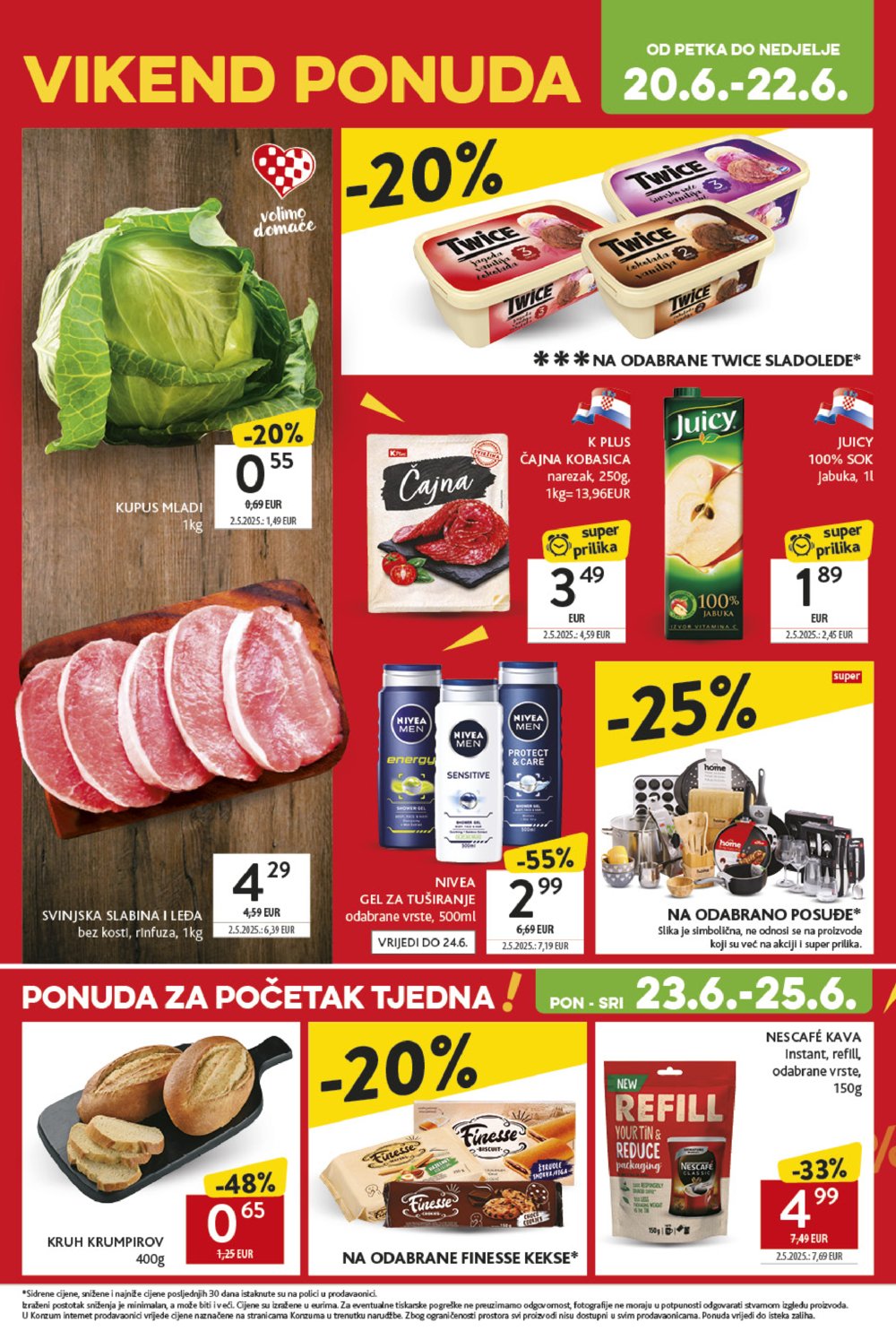 Konzum katalog Akcija 18.06.-24.06.2025.