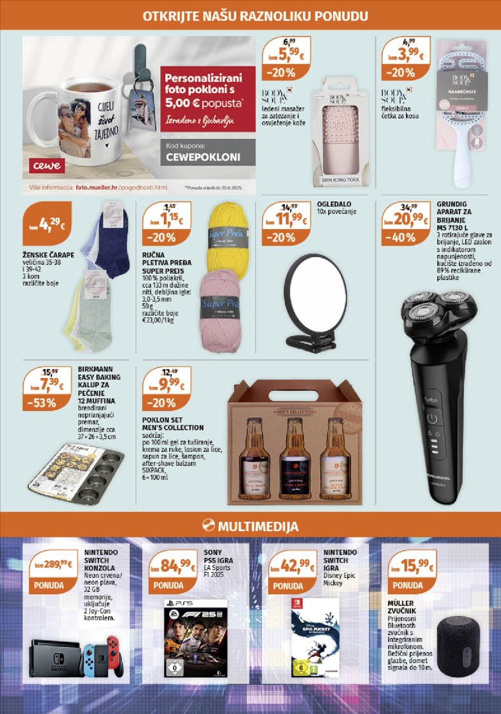 Muller katalog akcija 16.06.-22.06.2025.