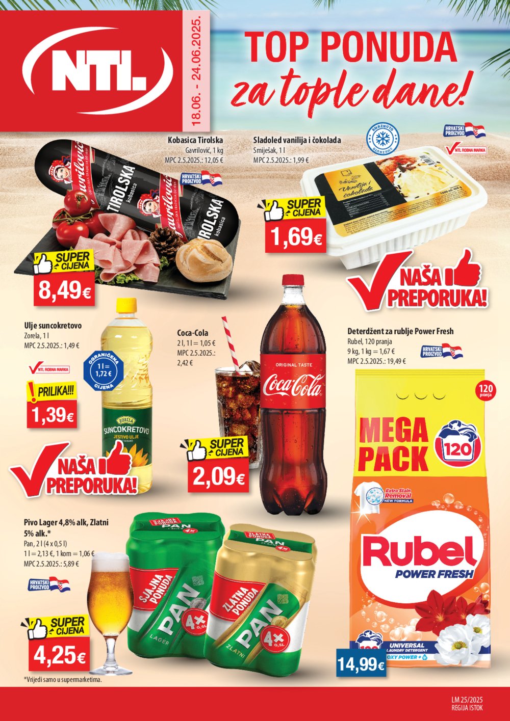 NTL katalog Akcija 18.06.-24.06.2025. Istok
