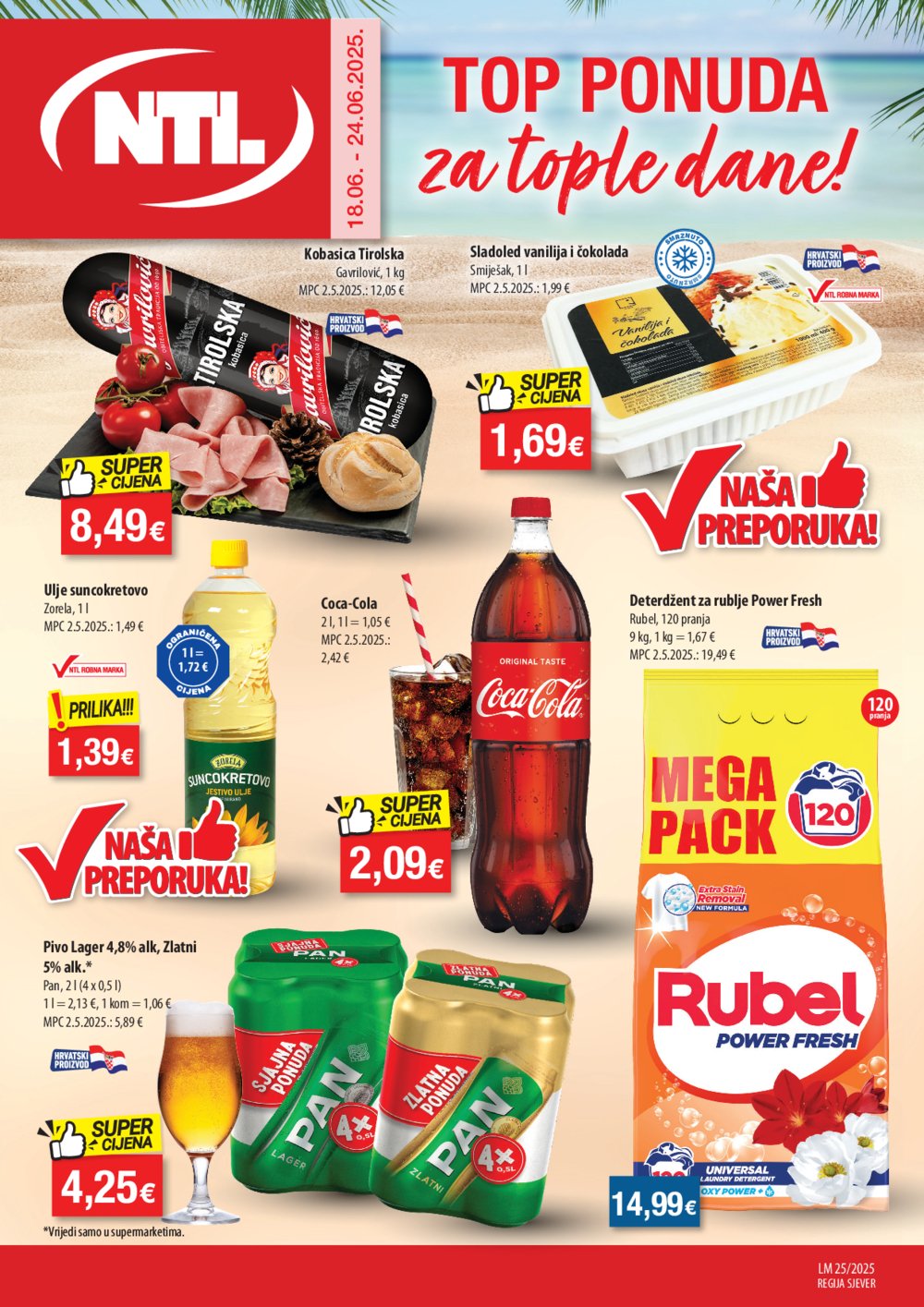 NTL katalog Akcija 18.06.-24.06.2025. Sjever