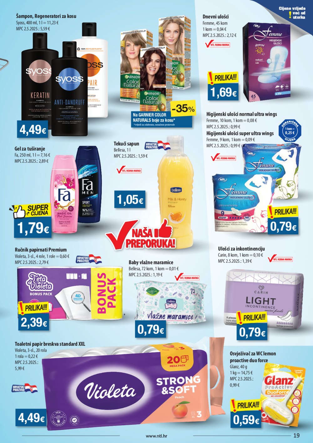 NTL katalog Akcija 18.06.-24.06.2025. Sjever