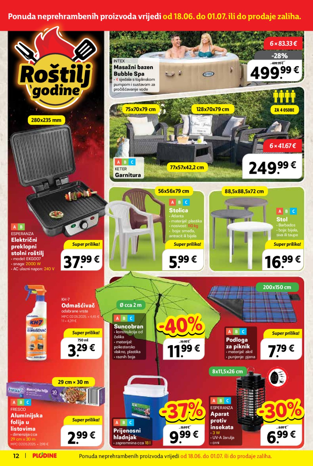 Plodine katalog Akcija 18.06.-24.06.2025.