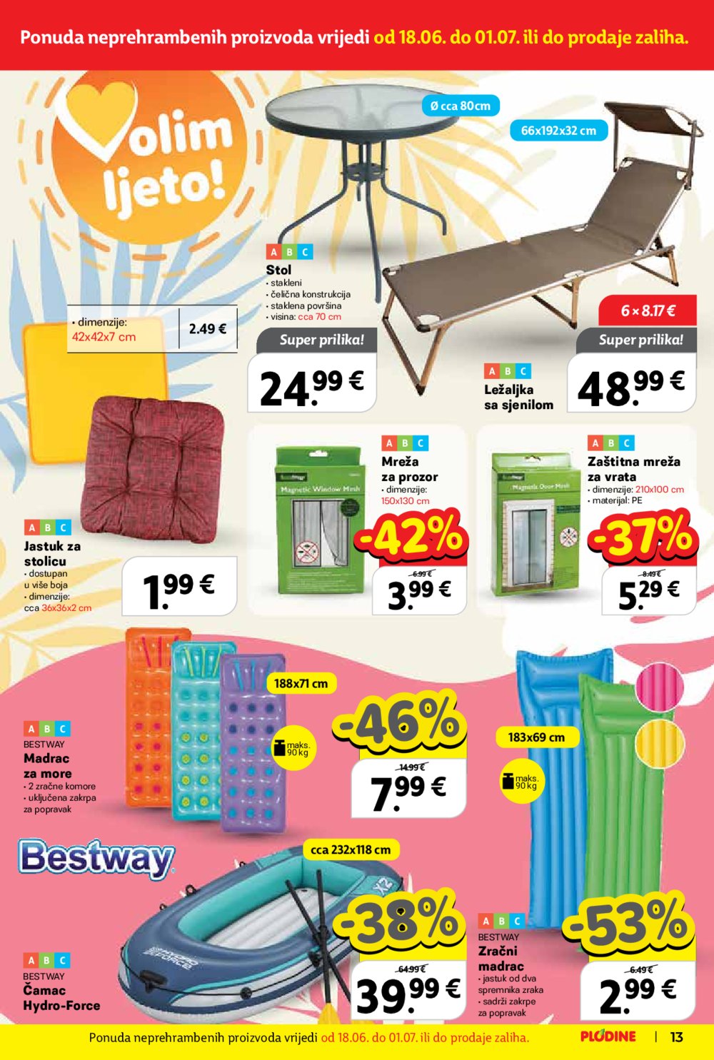 Plodine katalog Akcija 18.06.-24.06.2025.