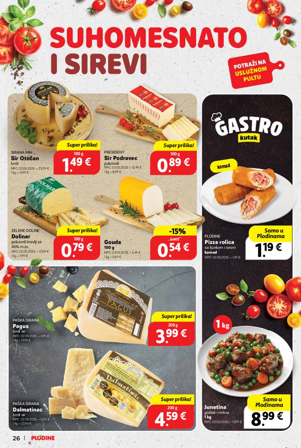 Plodine katalog Akcija 18.06.-24.06.2025.