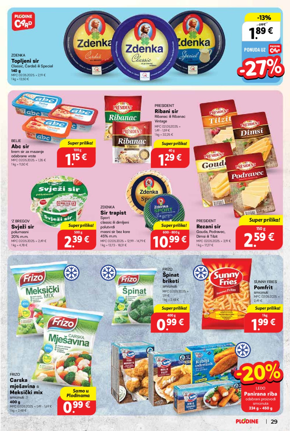 Plodine katalog Akcija 18.06.-24.06.2025.