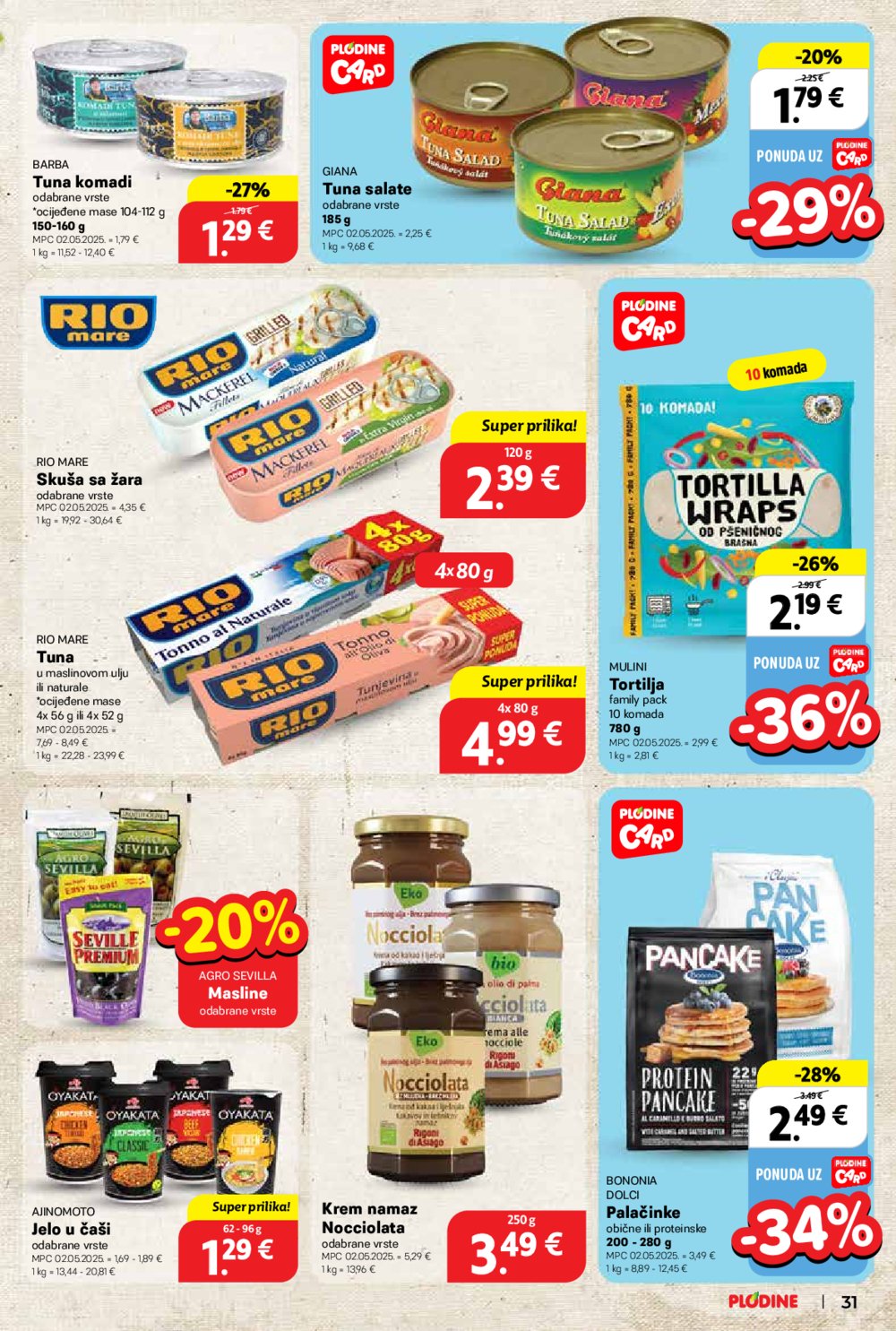 Plodine katalog Akcija 18.06.-24.06.2025.