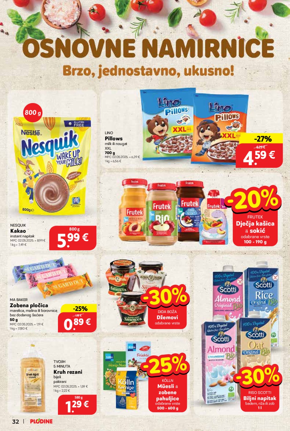 Plodine katalog Akcija 18.06.-24.06.2025.
