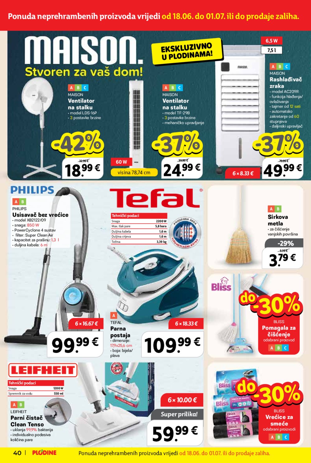 Plodine katalog Akcija 18.06.-24.06.2025.