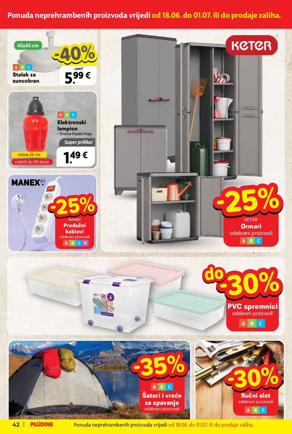 Plodine katalog Akcija 18.06.-24.06.2025.