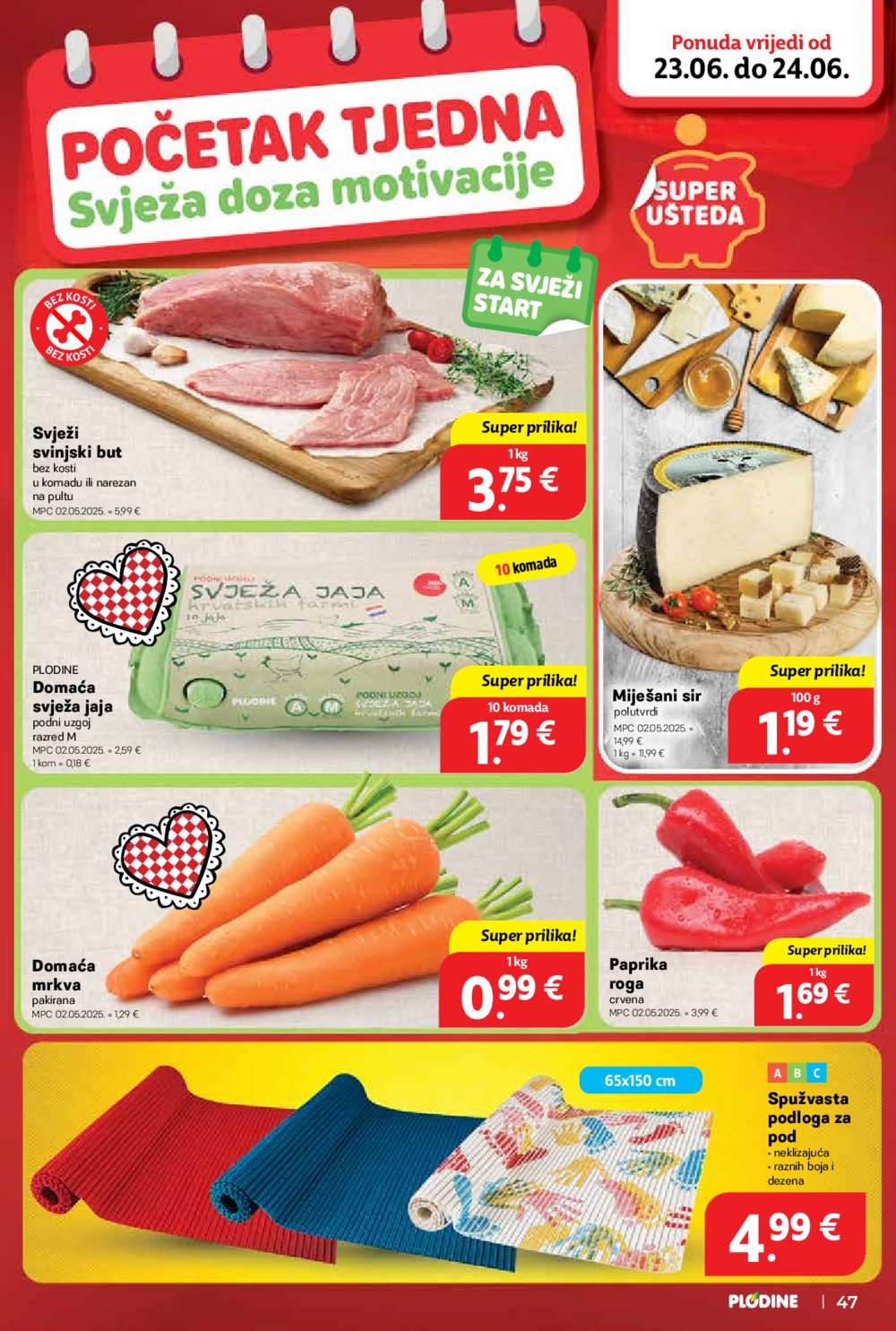 Plodine katalog Akcija 18.06.-24.06.2025.
