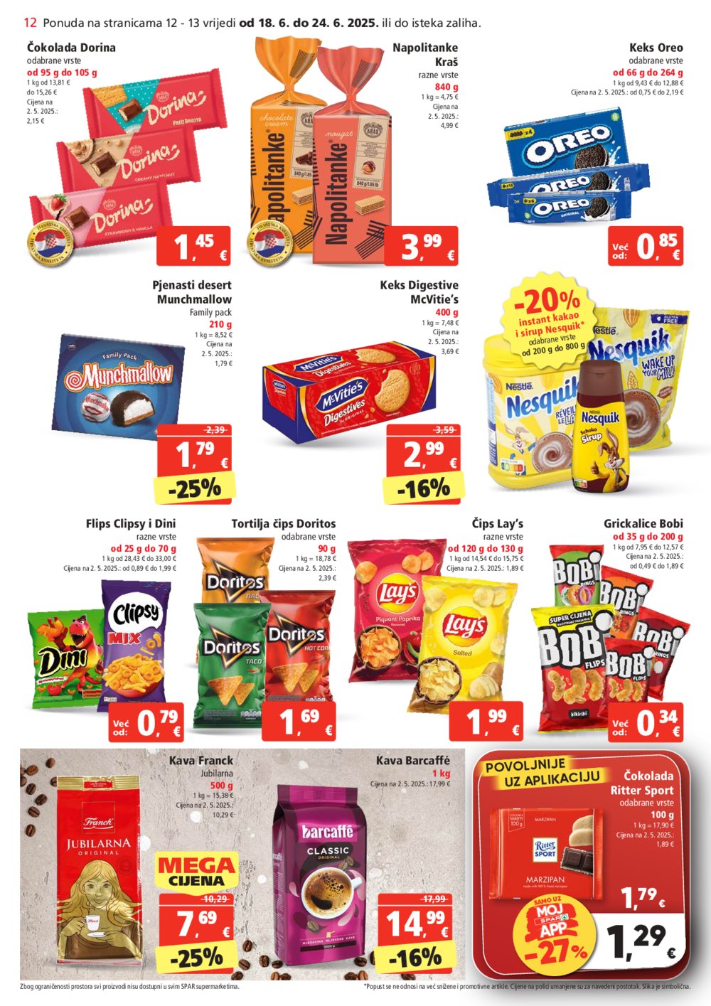 SPAR katalog Akcija 18.06.-24.06.2025.