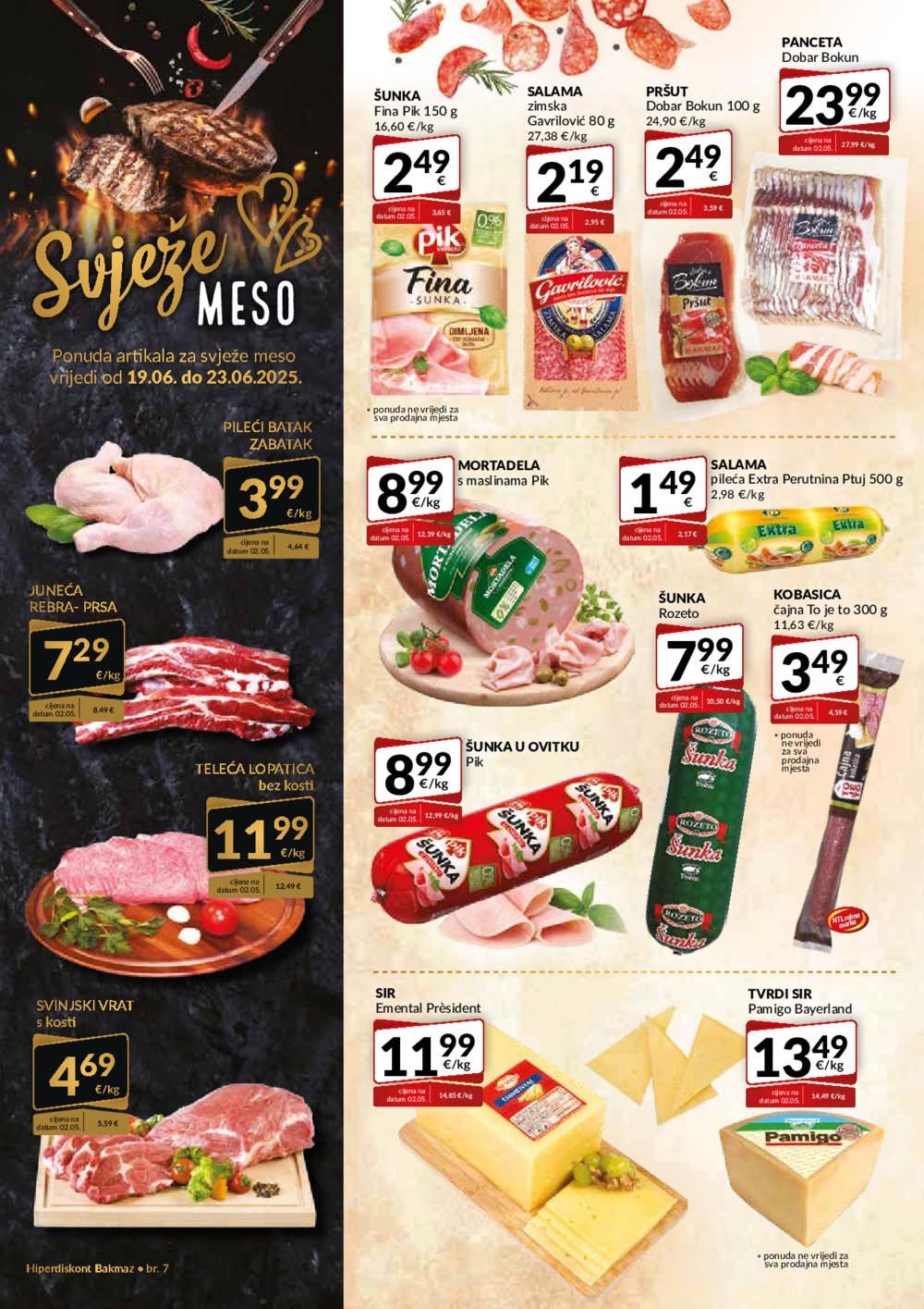 Bakmaz katalog Akcija 19.06.-25.06.2025.