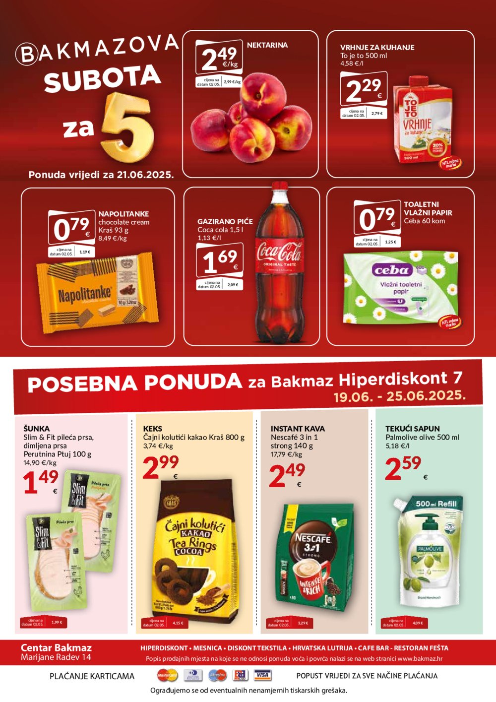 Bakmaz katalog Akcija 19.06.-25.06.2025.